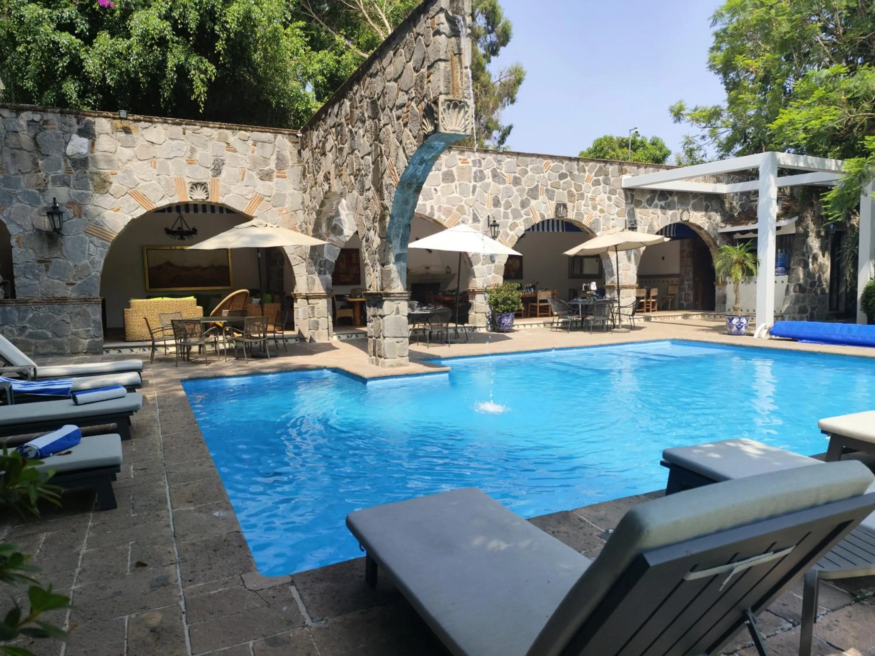 Patio in Casa de las Conchas Cuernavaca