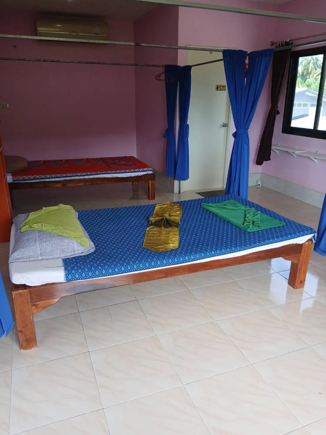 Bed in Stella Resort Khanom