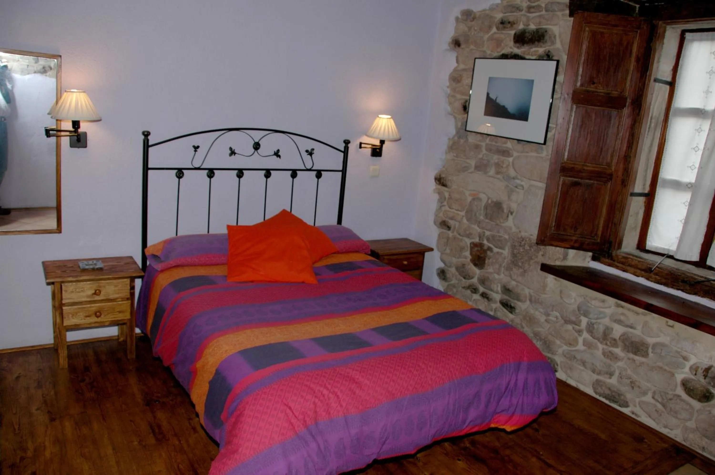 Bed in Posada Corral Mayor