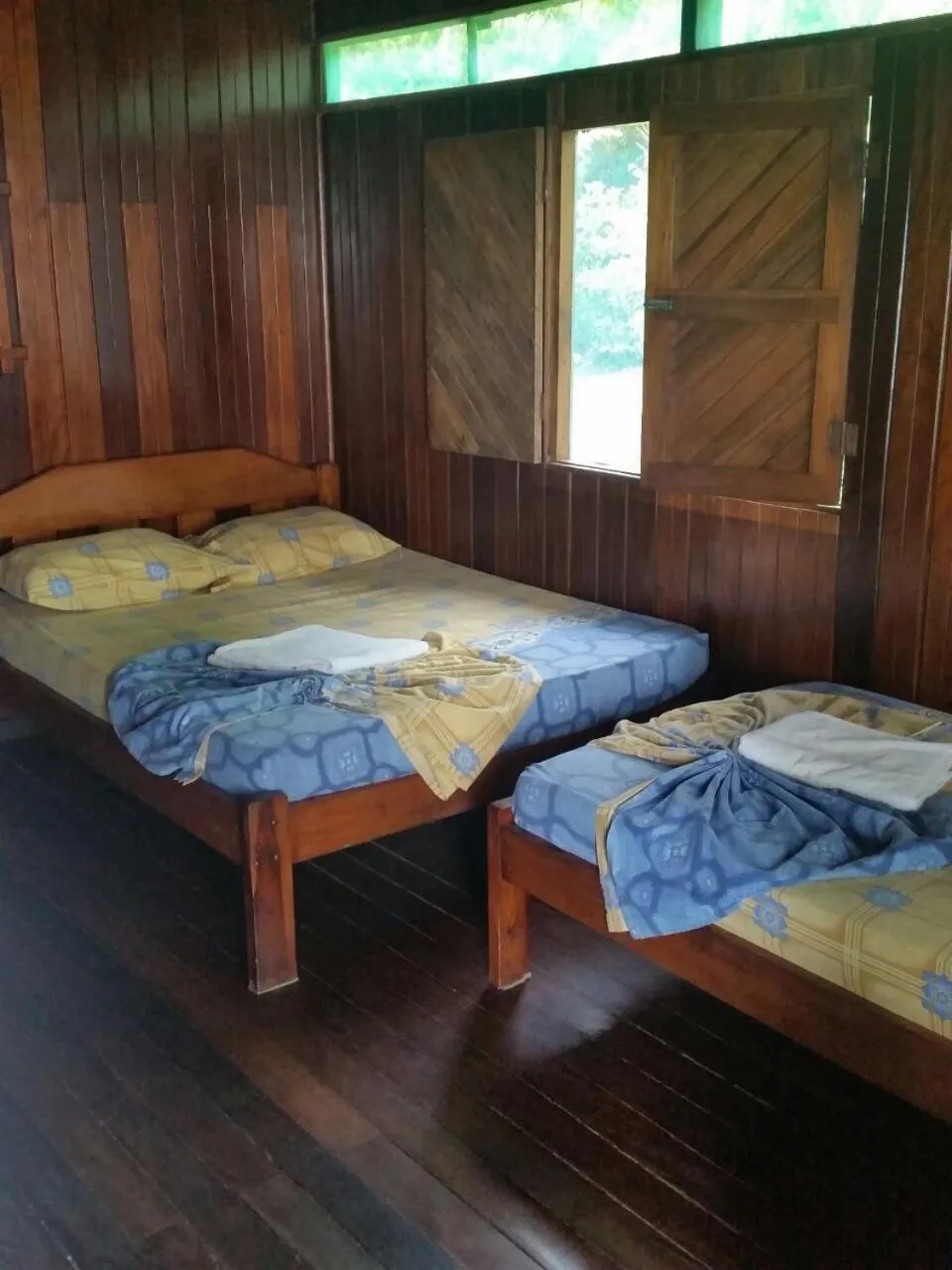 Bed in Hotel Cabinas Mar Y Cielo