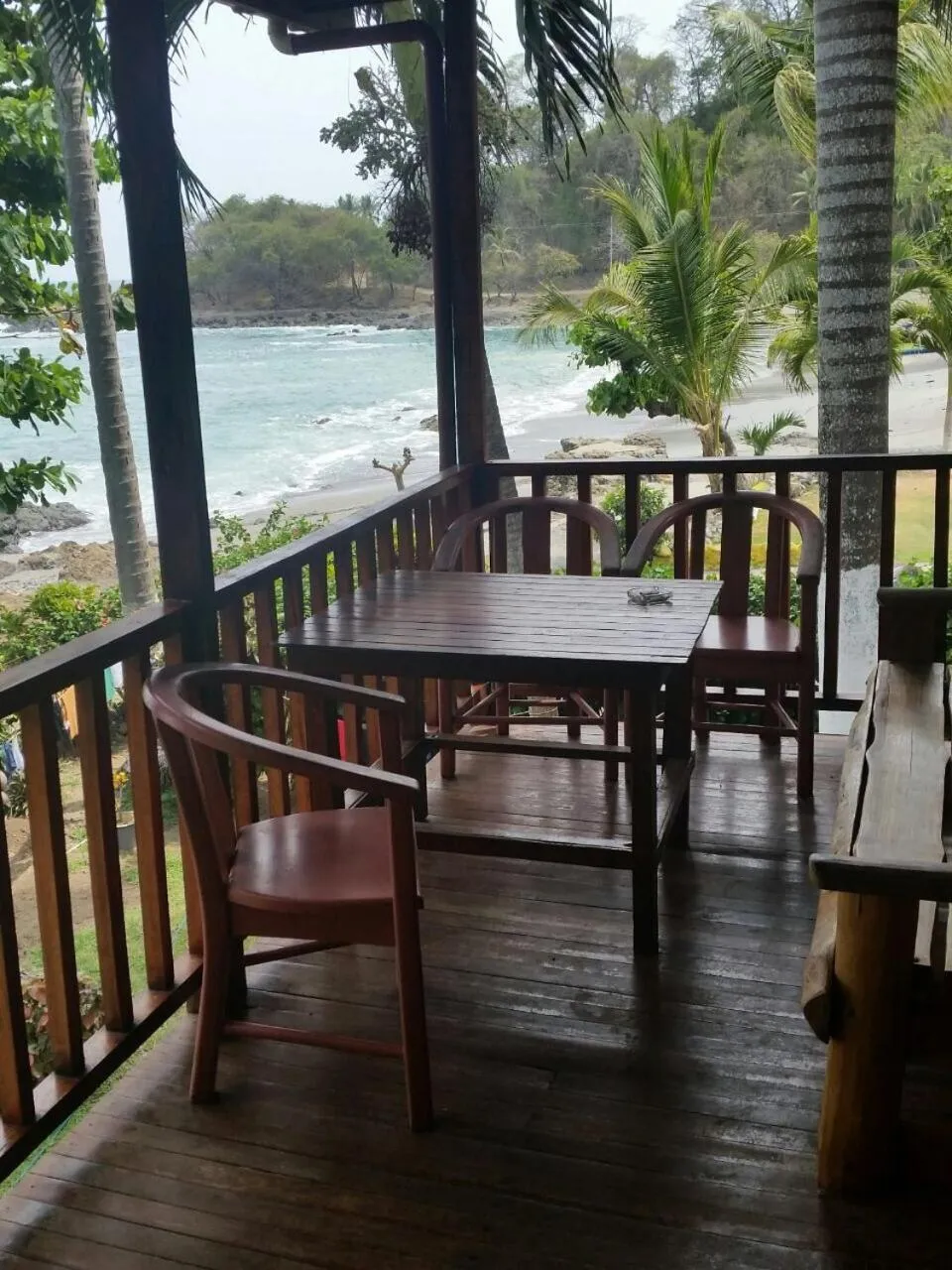 Balcony/Terrace in Hotel Cabinas Mar Y Cielo