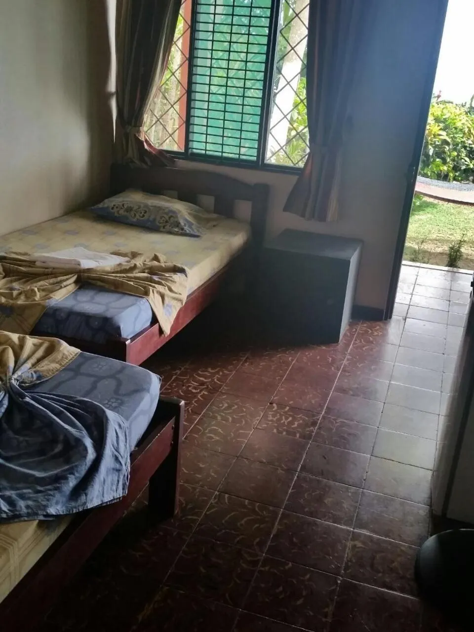 Bed in Hotel Cabinas Mar Y Cielo