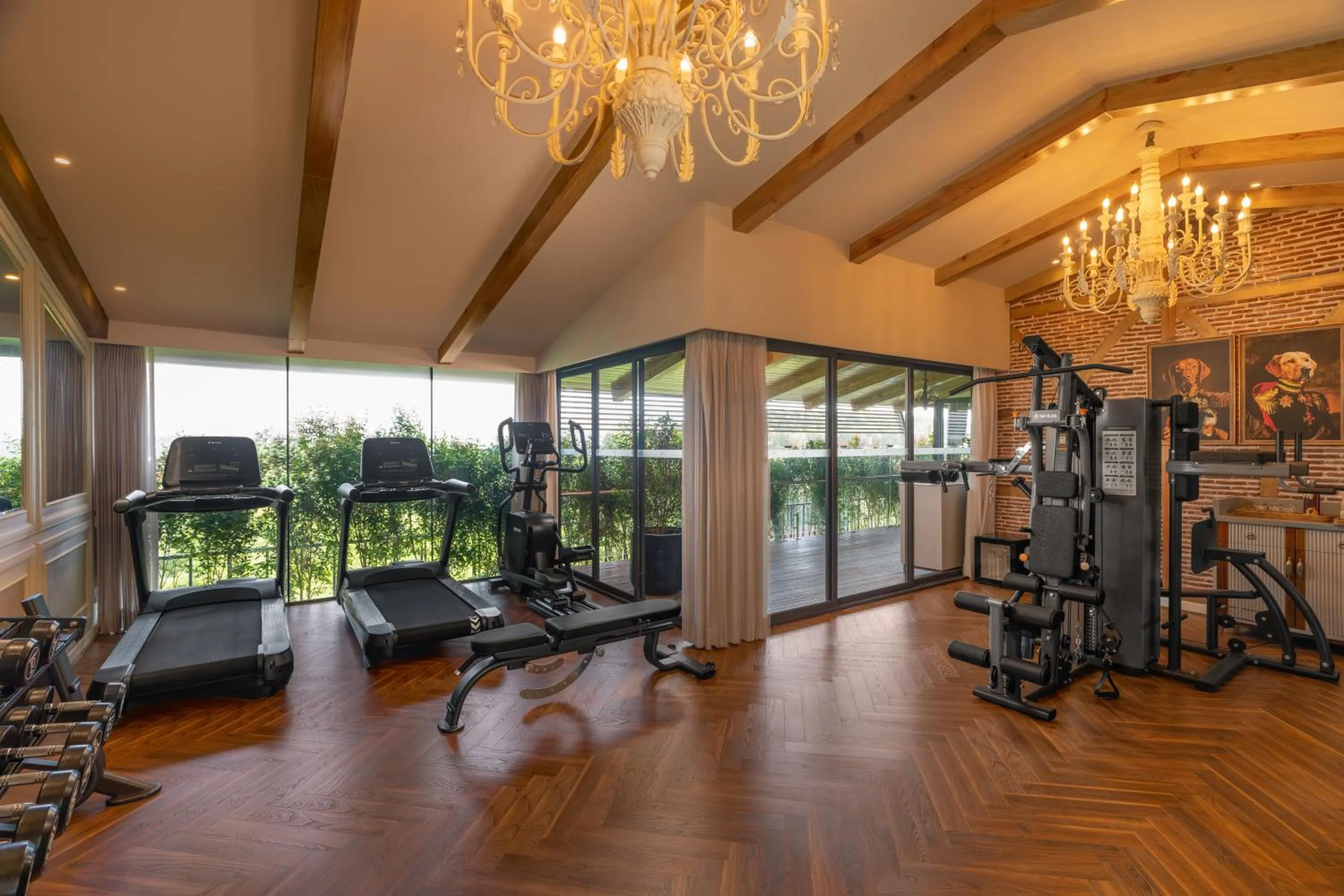 Fitness centre/facilities in The Evren, Vagator