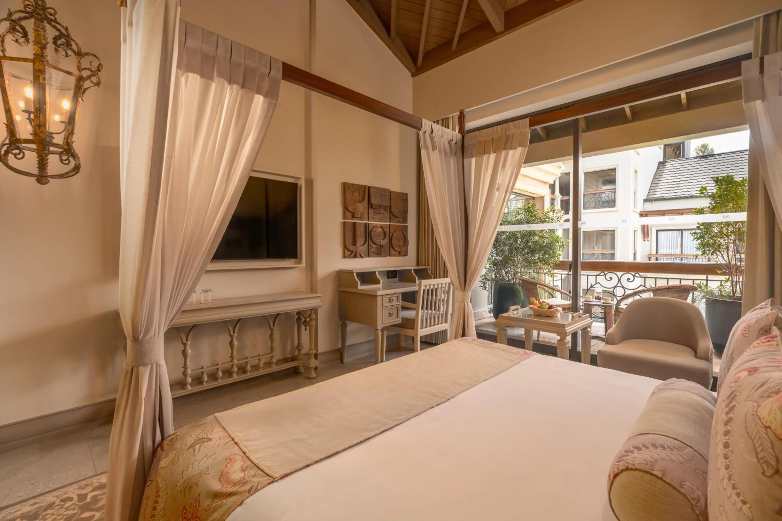 Bed in The Evren, Vagator