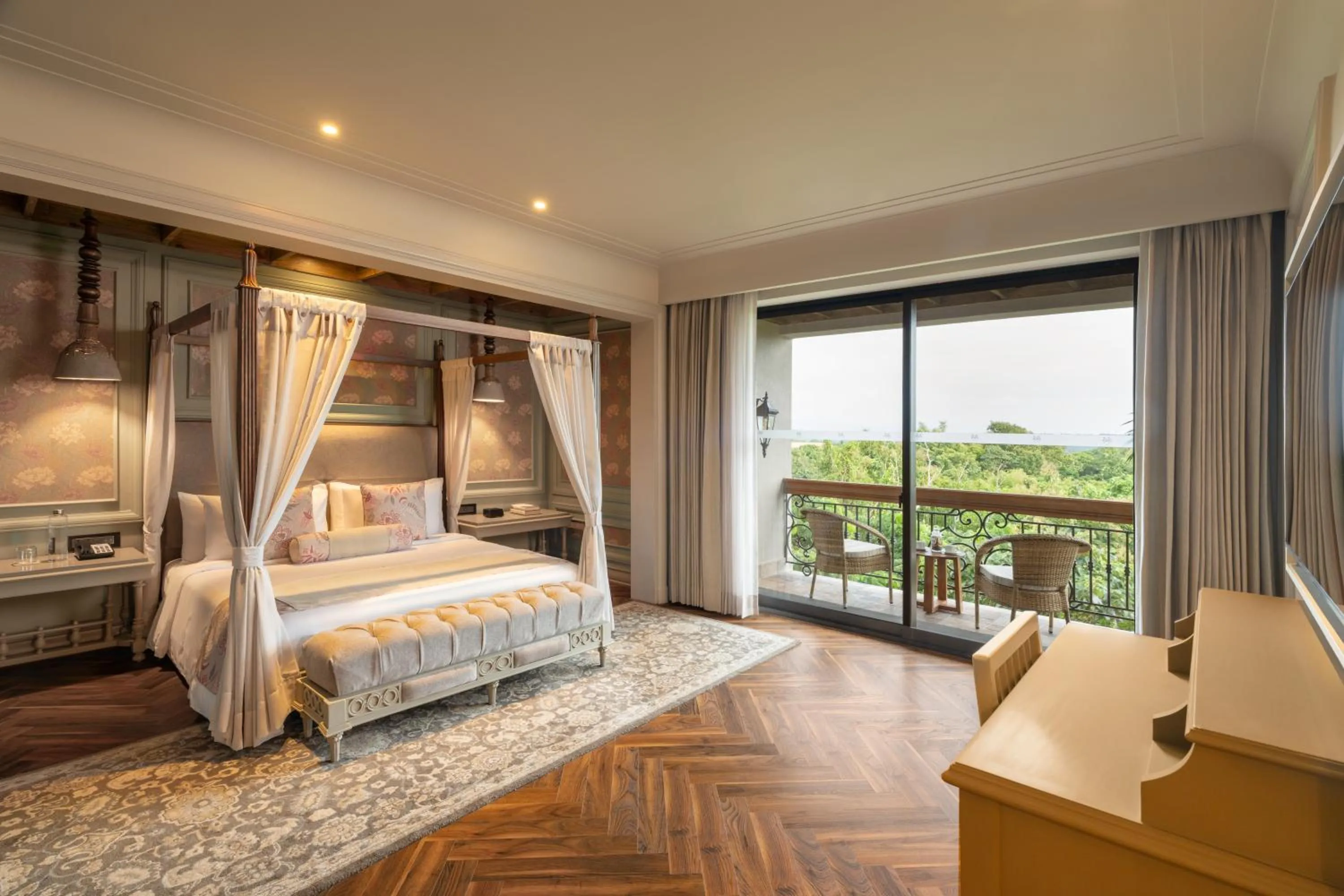 Bed in The Evren, Vagator