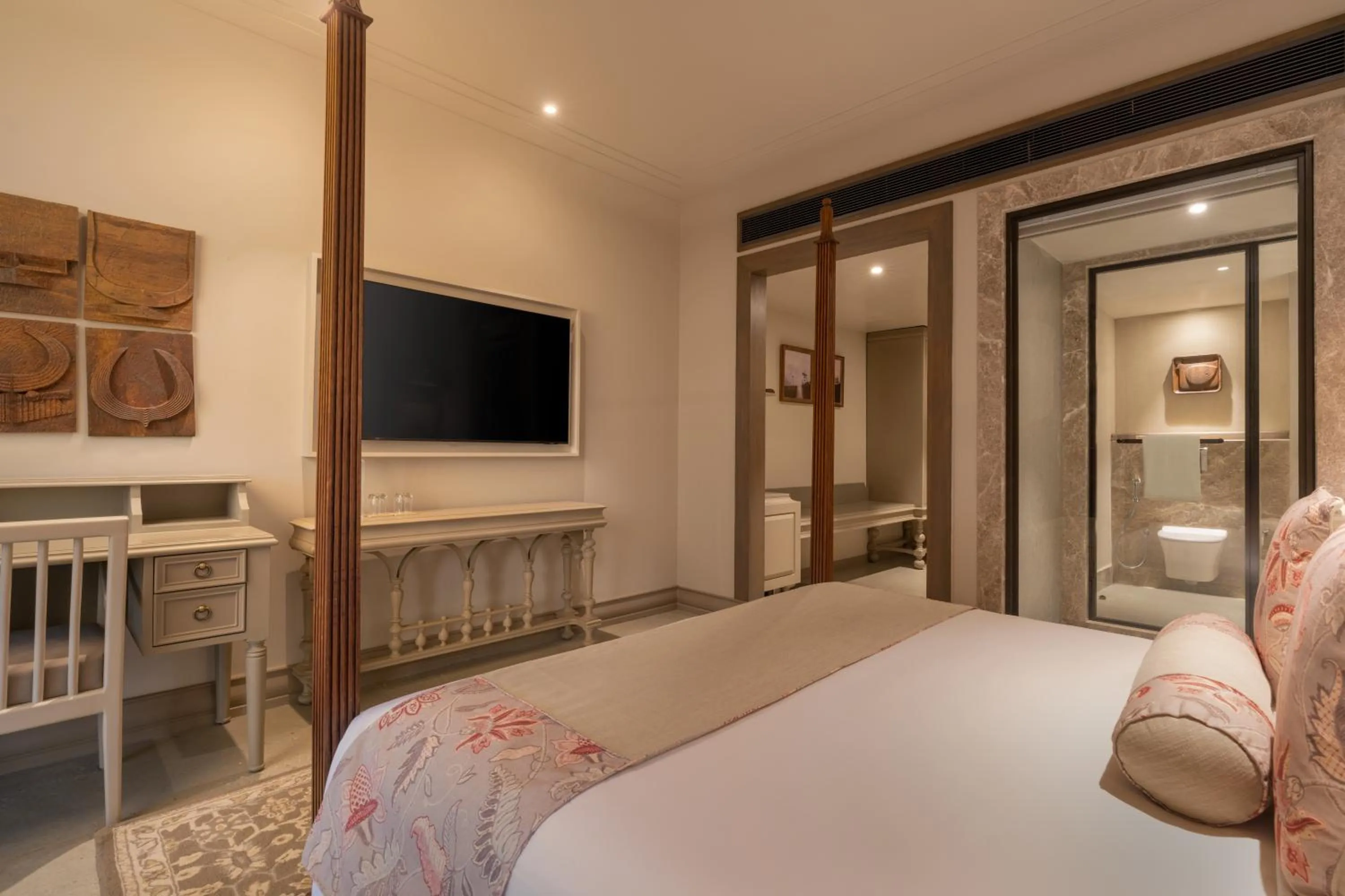 Bed in The Evren, Vagator