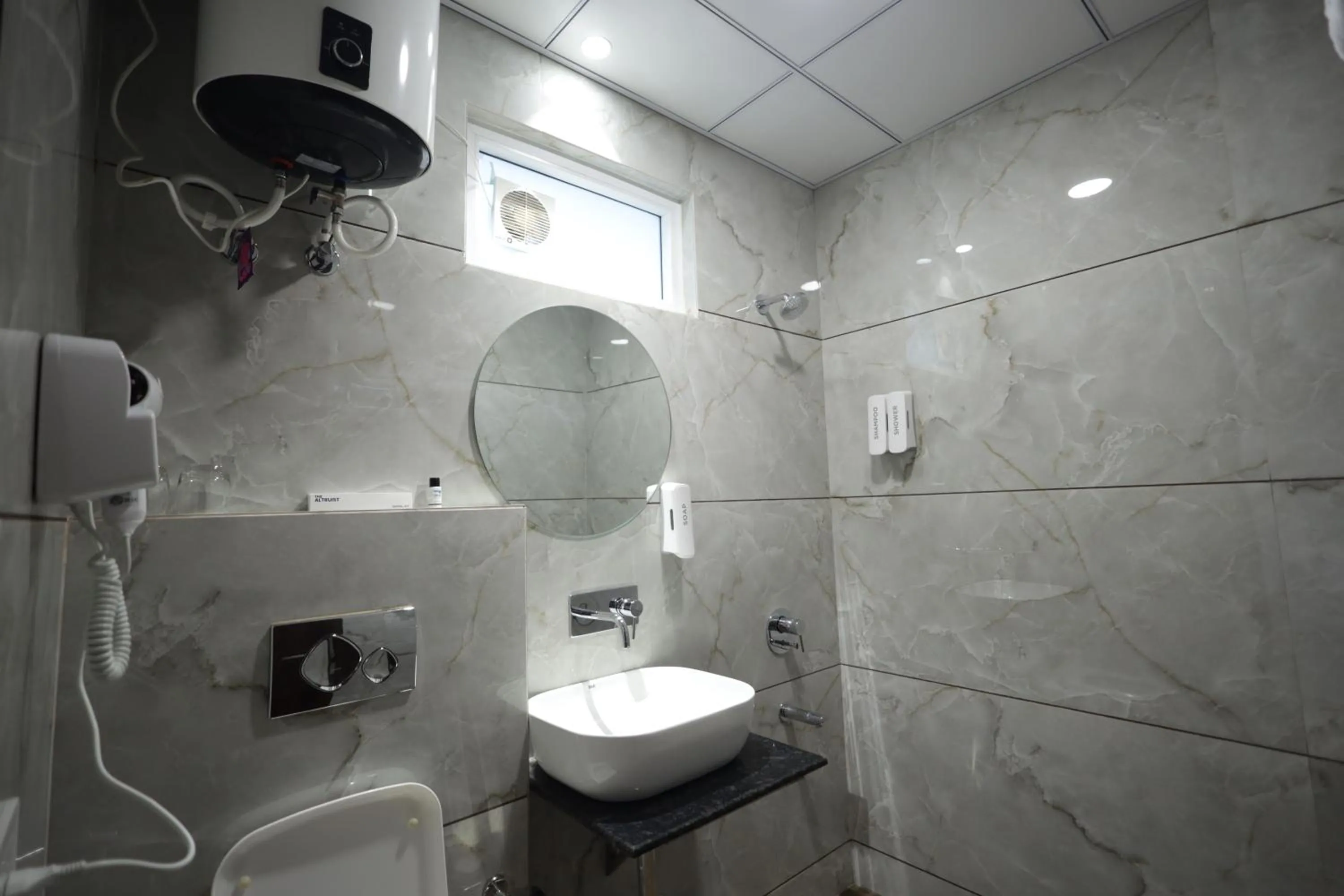 Bathroom in The Altruist Hotel Sec-57