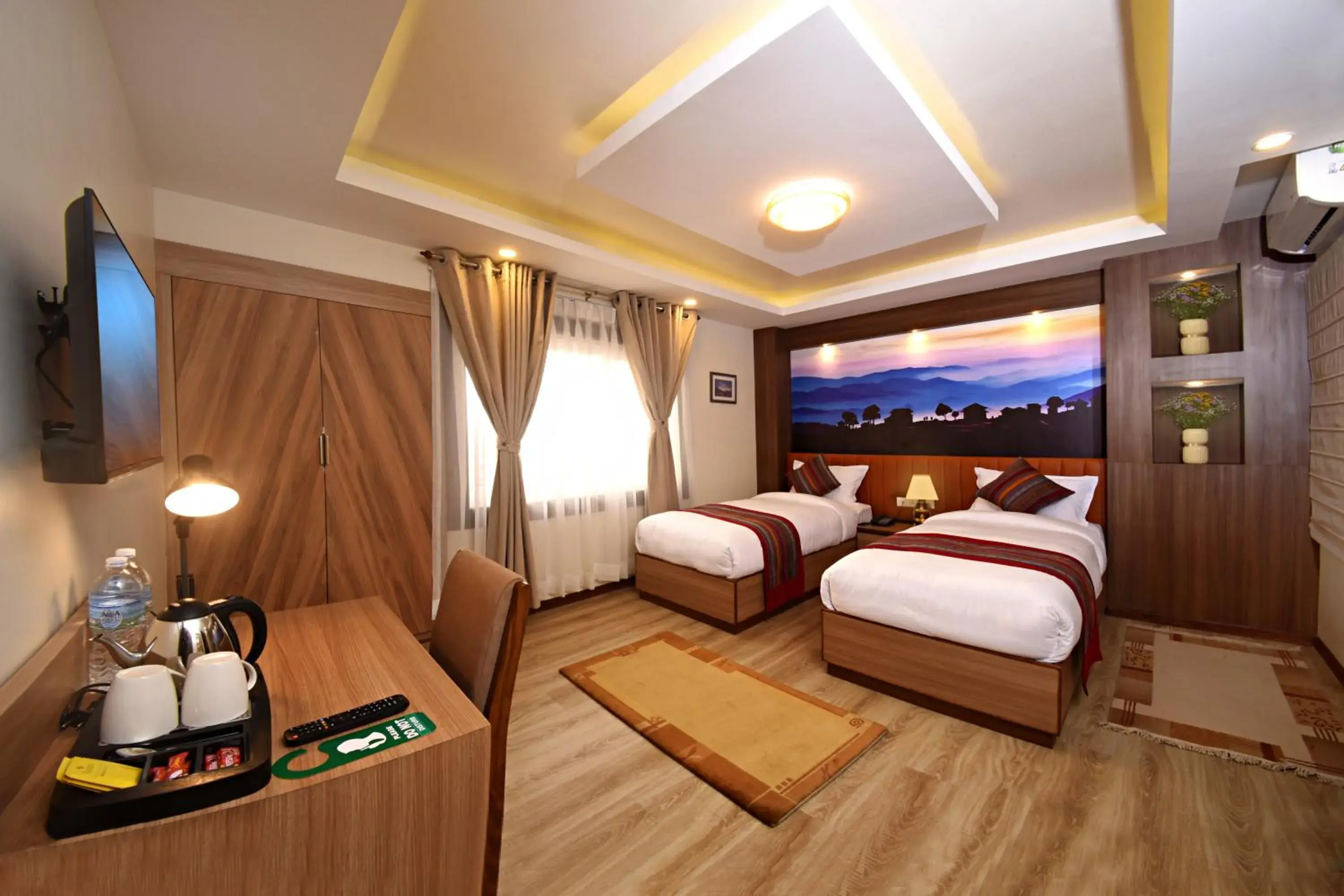 Superior Twin Room in Hotel Sherpani Superior Twin Room in Hotel Sherpani