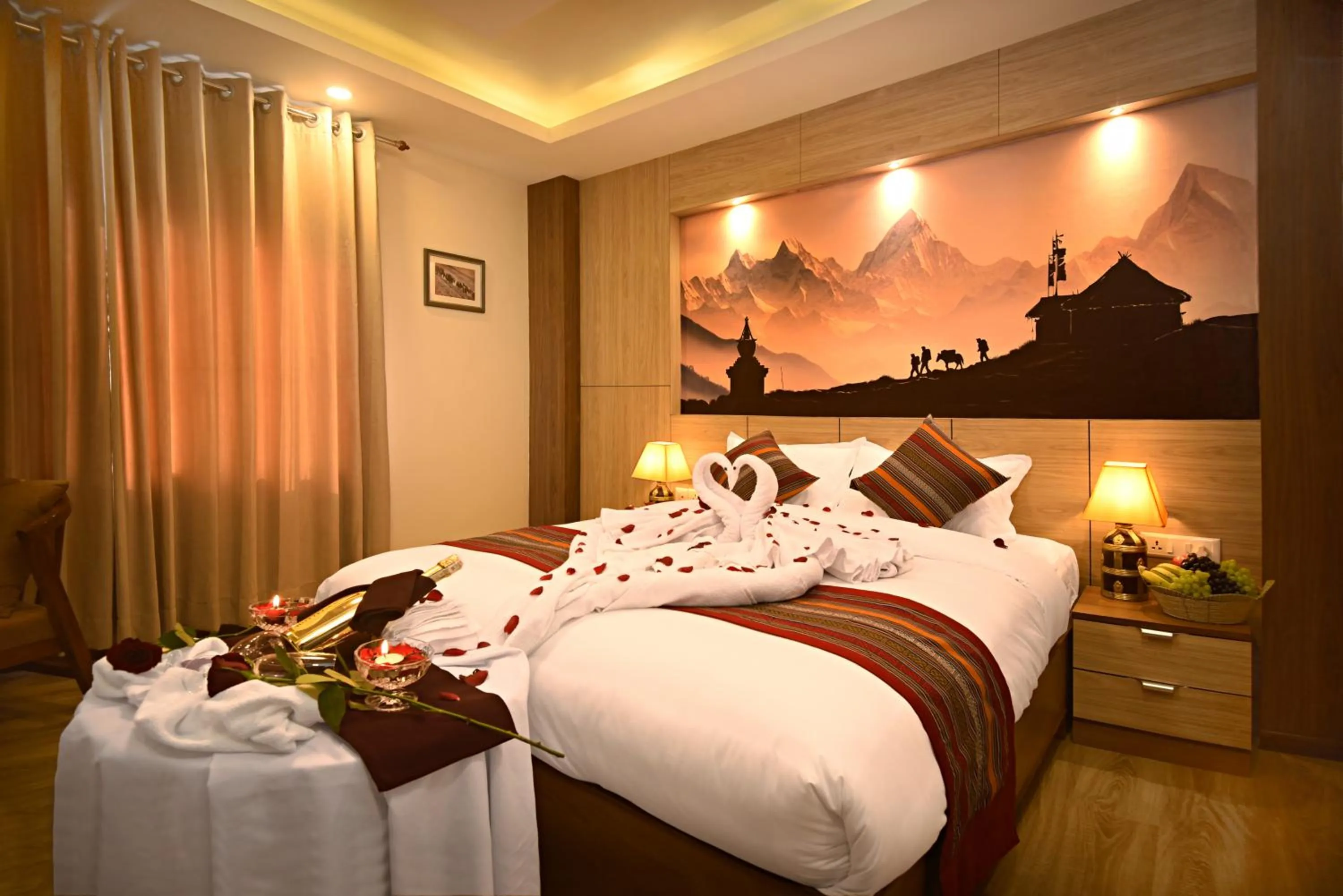 Photo of the whole room, Bed in Hotel Sherpani