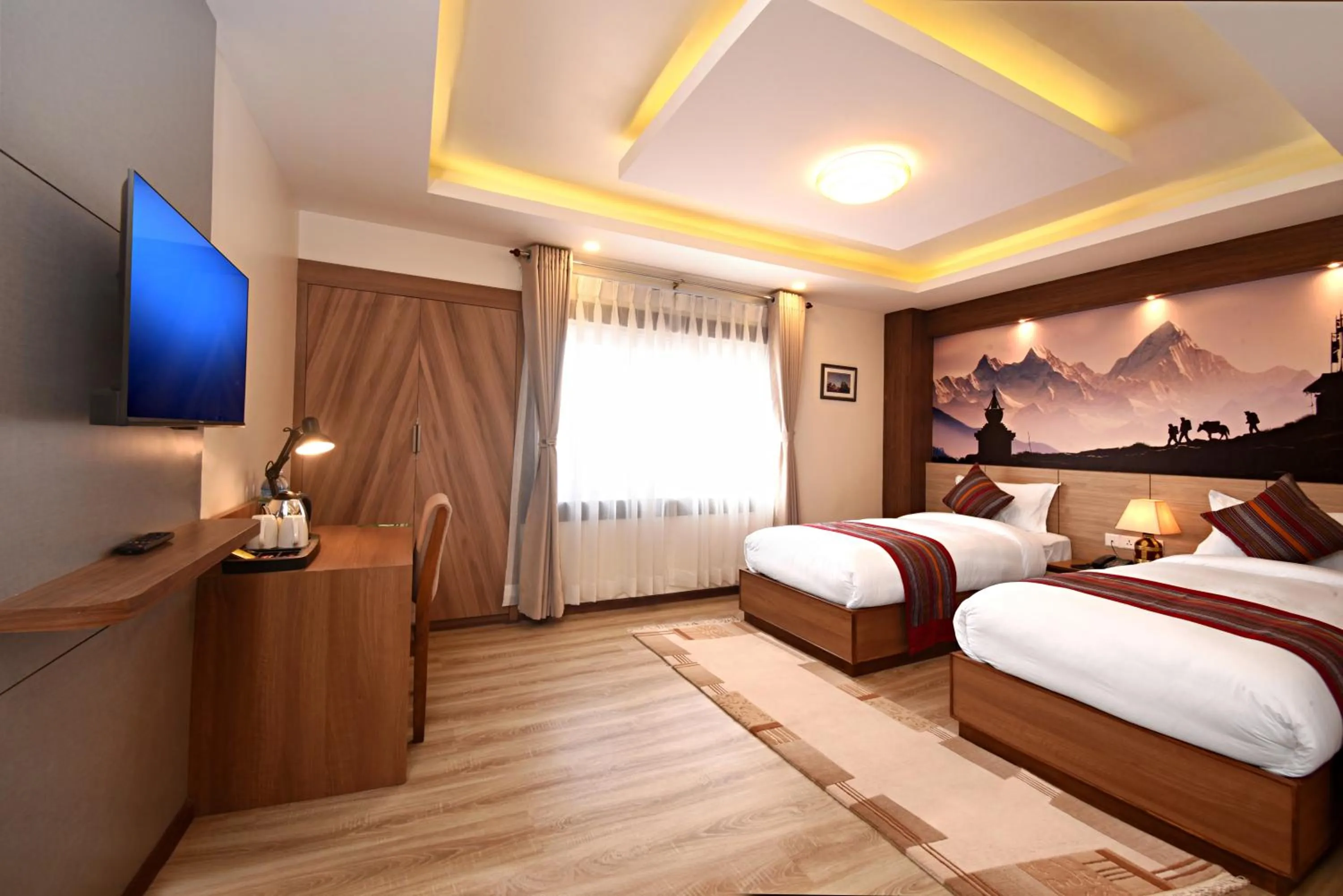 Photo of the whole room, Bed in Hotel Sherpani