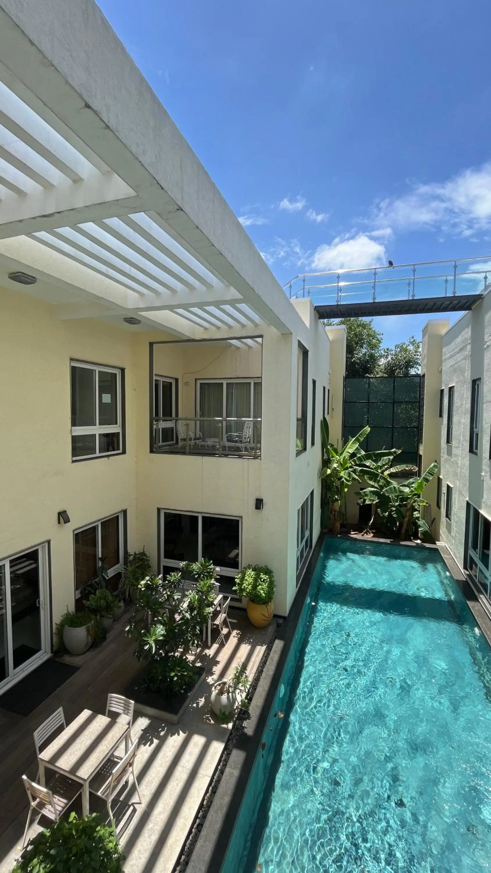 Pool view in Maroma Suites ECR