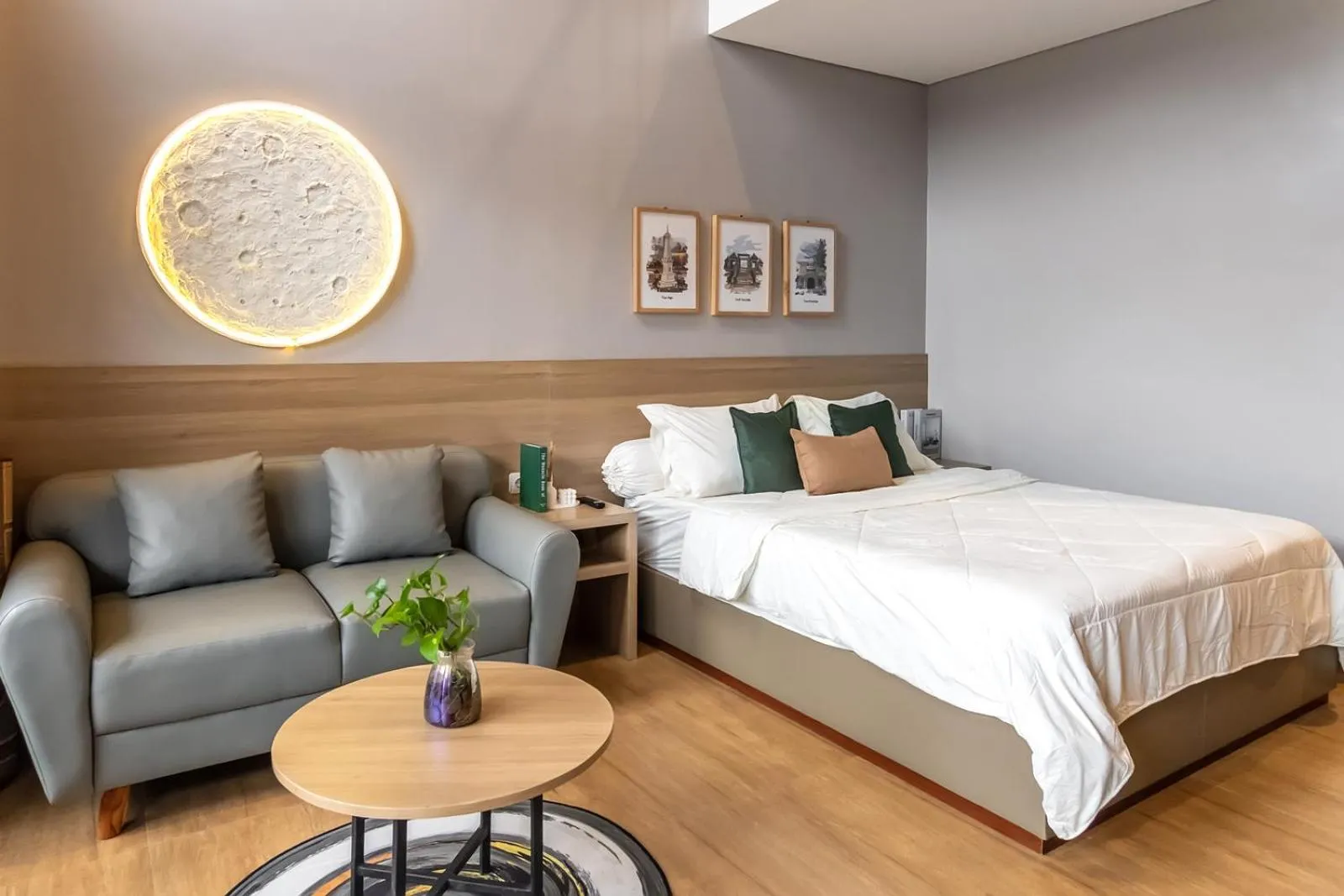 Bedroom, Bed in Calma Jatimas Klayar Villa Sleman Jogja