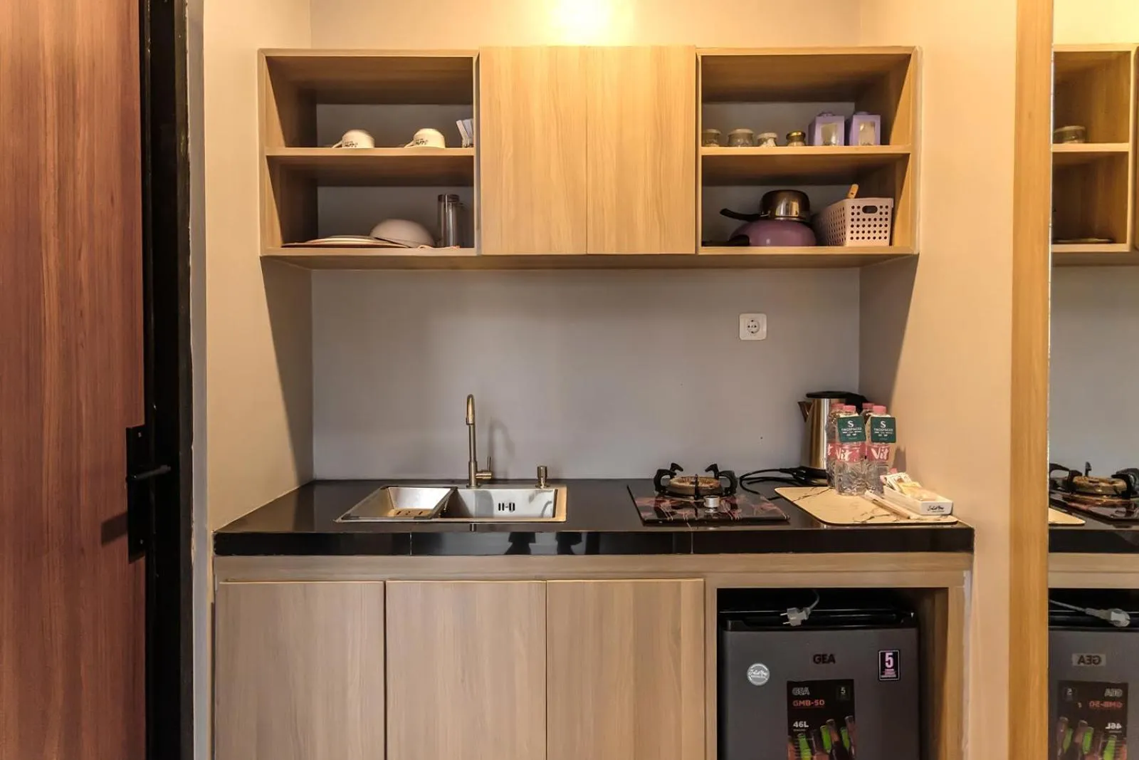 kitchen in Calma Jatimas Klayar Villa Sleman Jogja