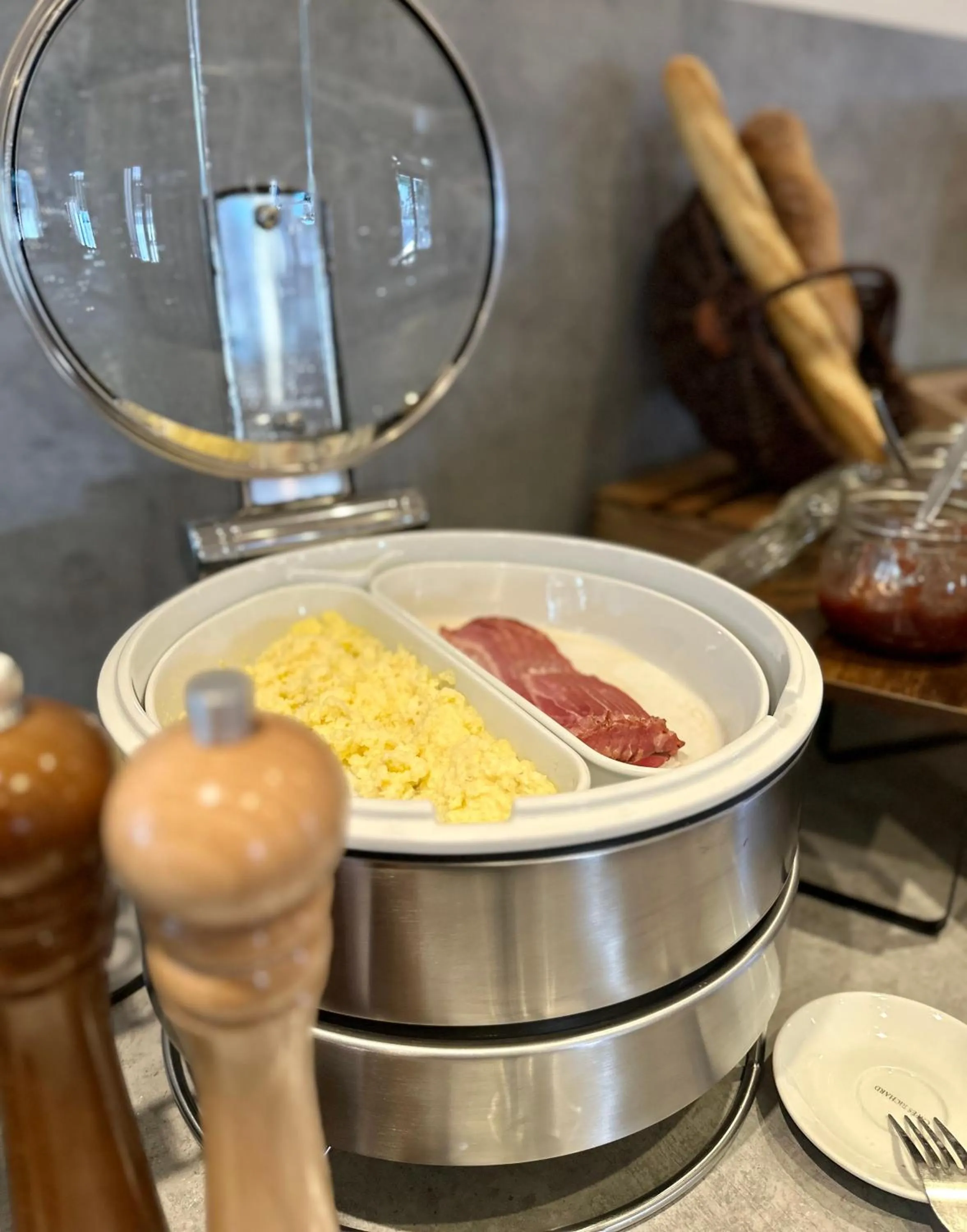 Buffet breakfast in Kyriad Sens