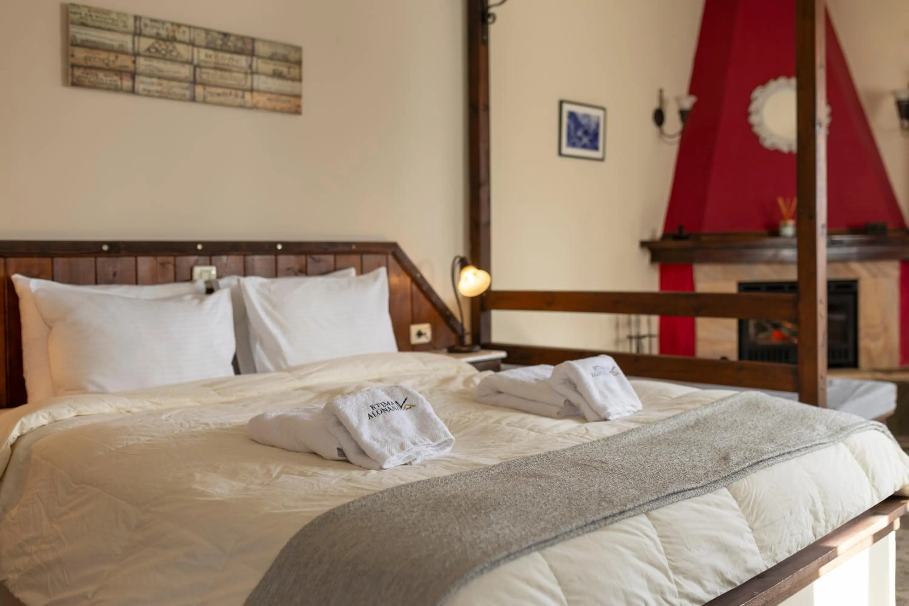 Bed in Ktima Alonaki