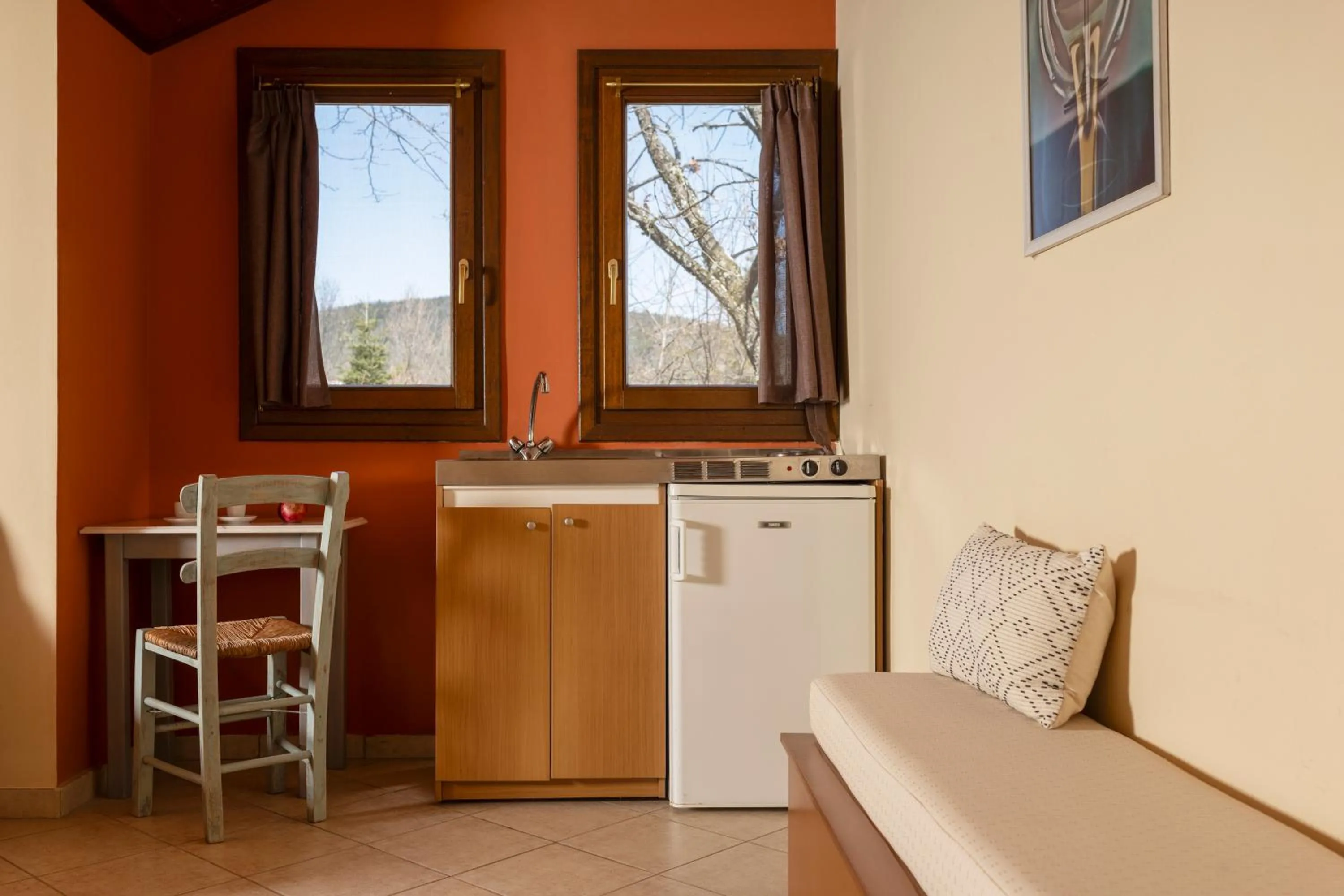 Kitchen or kitchenette in Ktima Alonaki