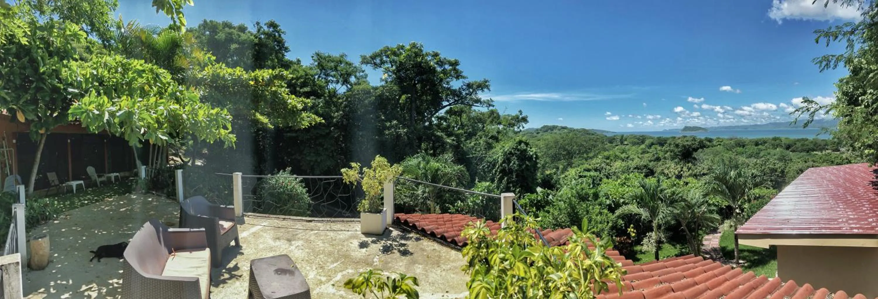 Sea view in Blue Dream Kite Boarding Resort Costa Rica