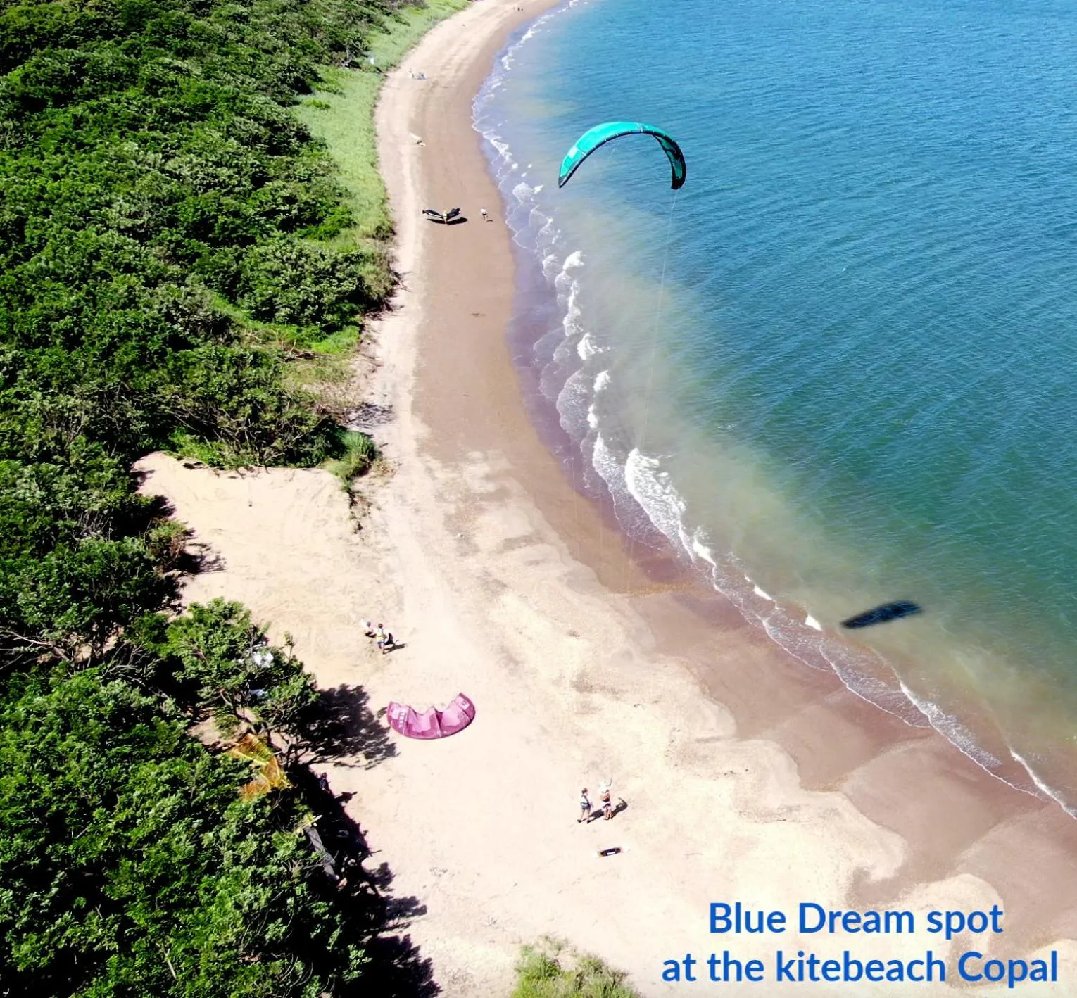 Windsurfing in Blue Dream Kite Boarding Resort Costa Rica