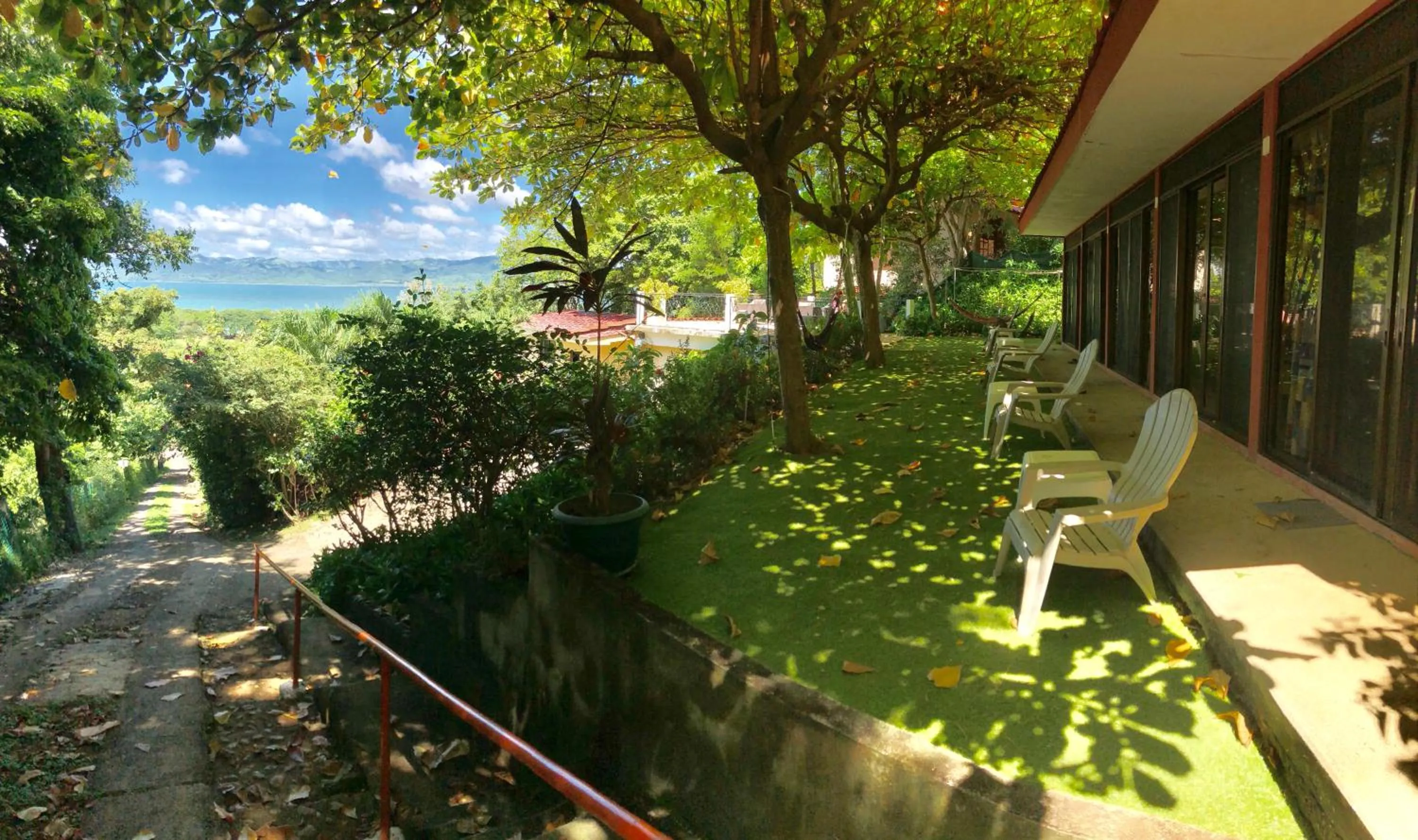 Garden in Blue Dream Kite Boarding Resort Costa Rica