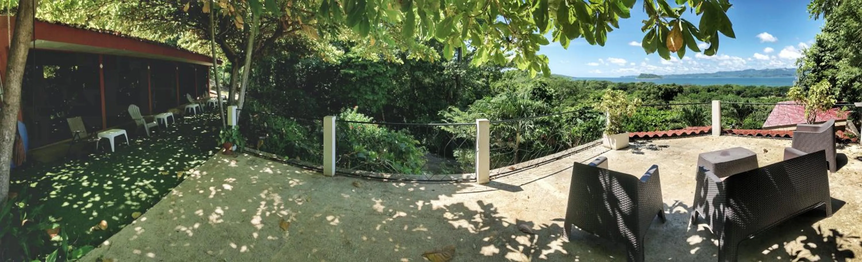 Patio in Blue Dream Kite Boarding Resort Costa Rica