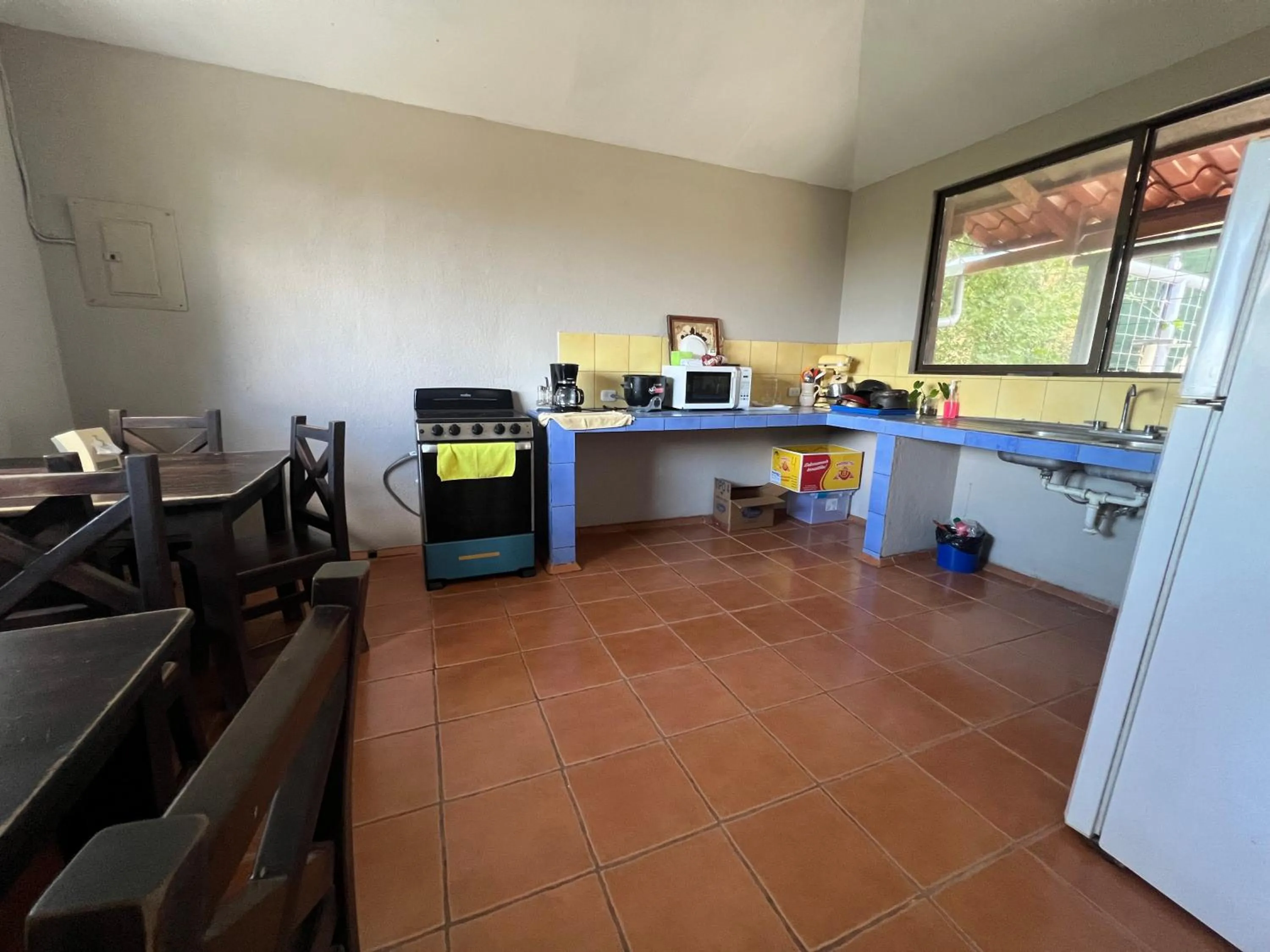 Kitchen or kitchenette in Blue Dream Kite Boarding Resort Costa Rica