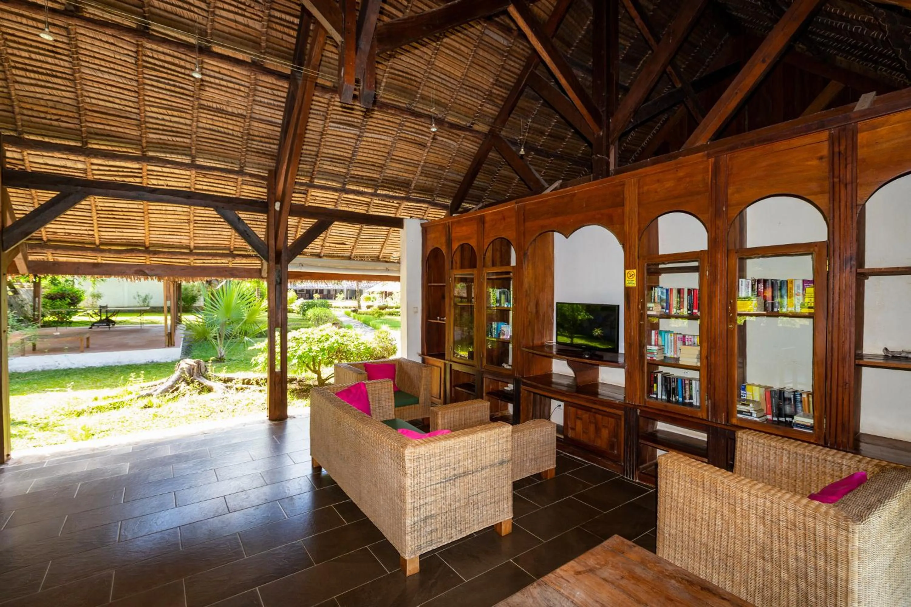 Patio in Corail Noir Hotel