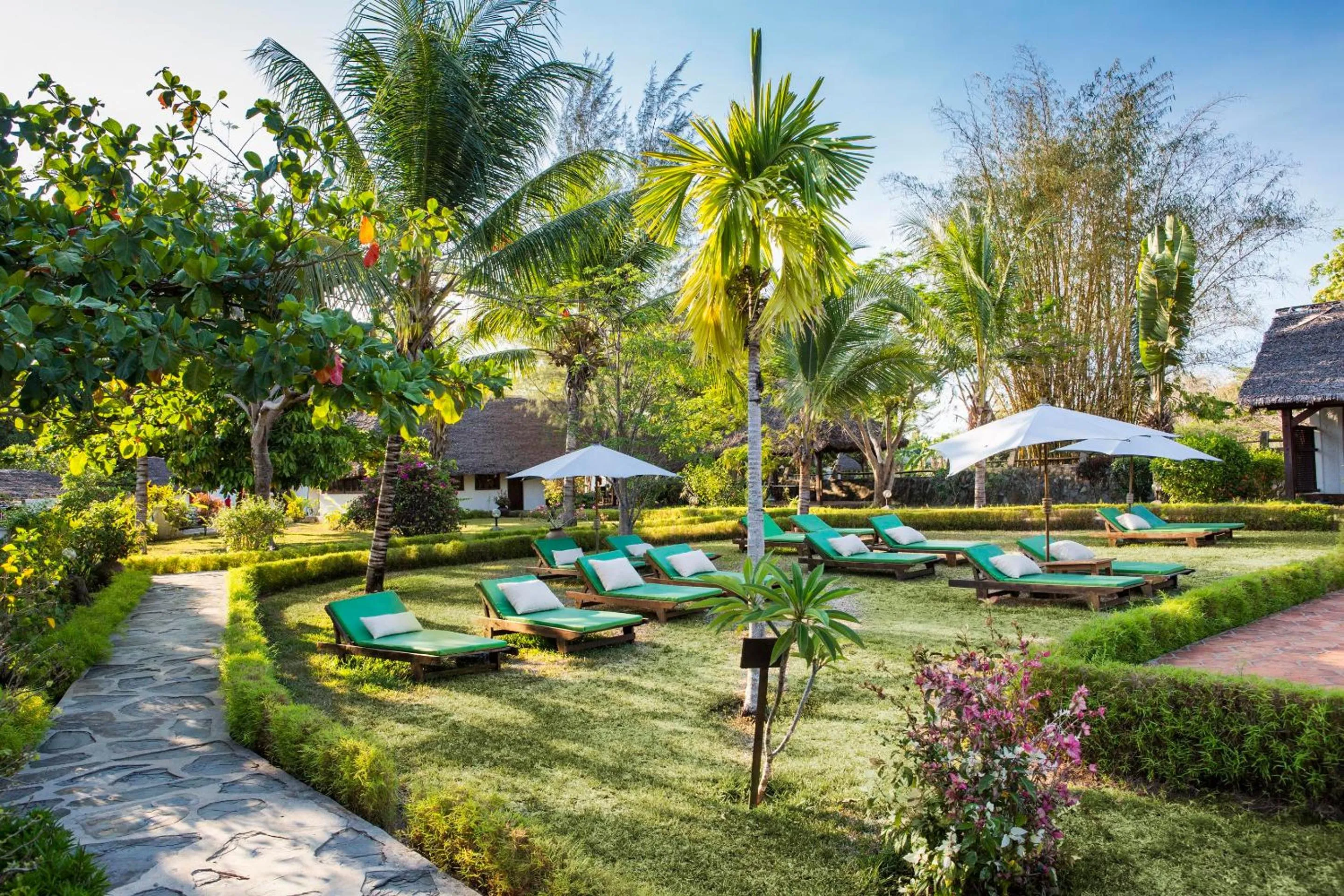 Garden in Corail Noir Hotel