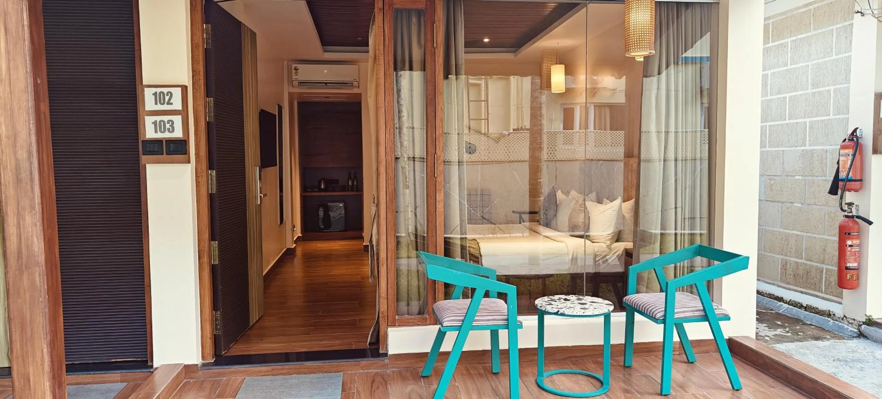 Balcony/Terrace in Arina Island Resort - A Bergamont Hotel, Havelock