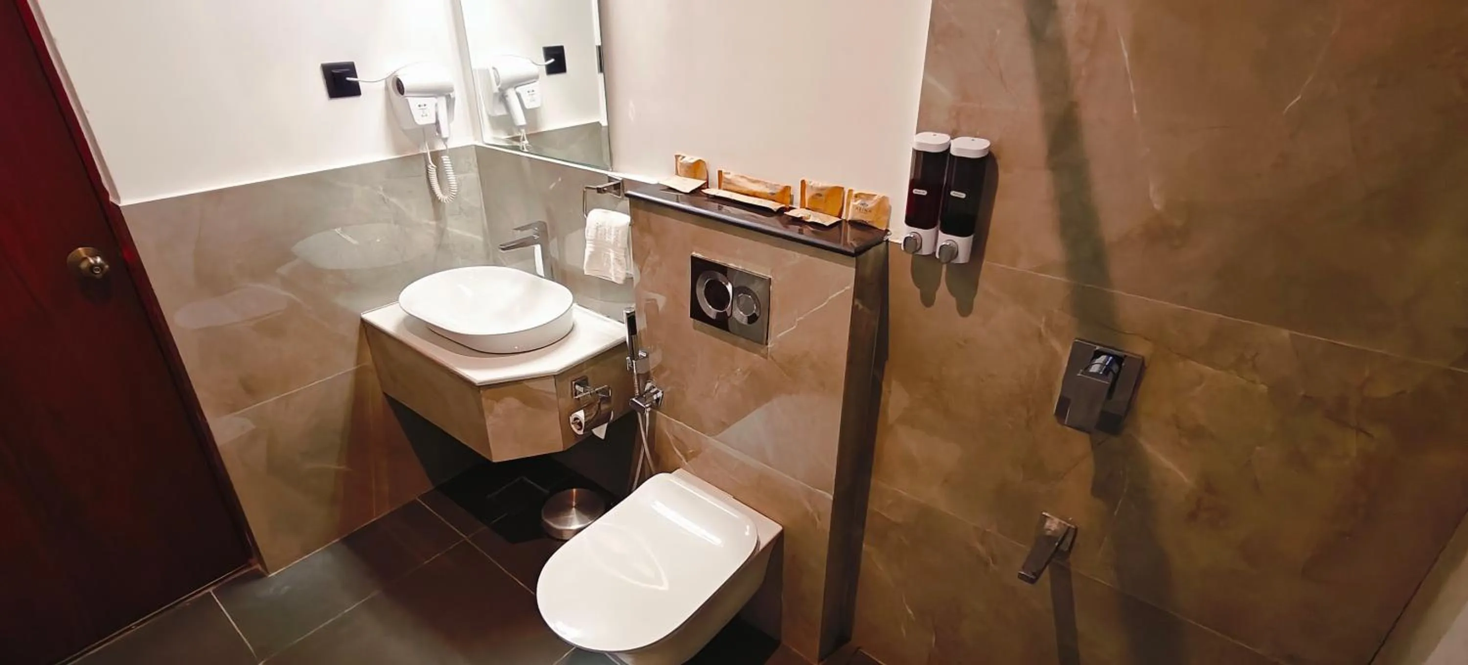 Shower in Arina Island Resort - A Bergamont Hotel, Havelock