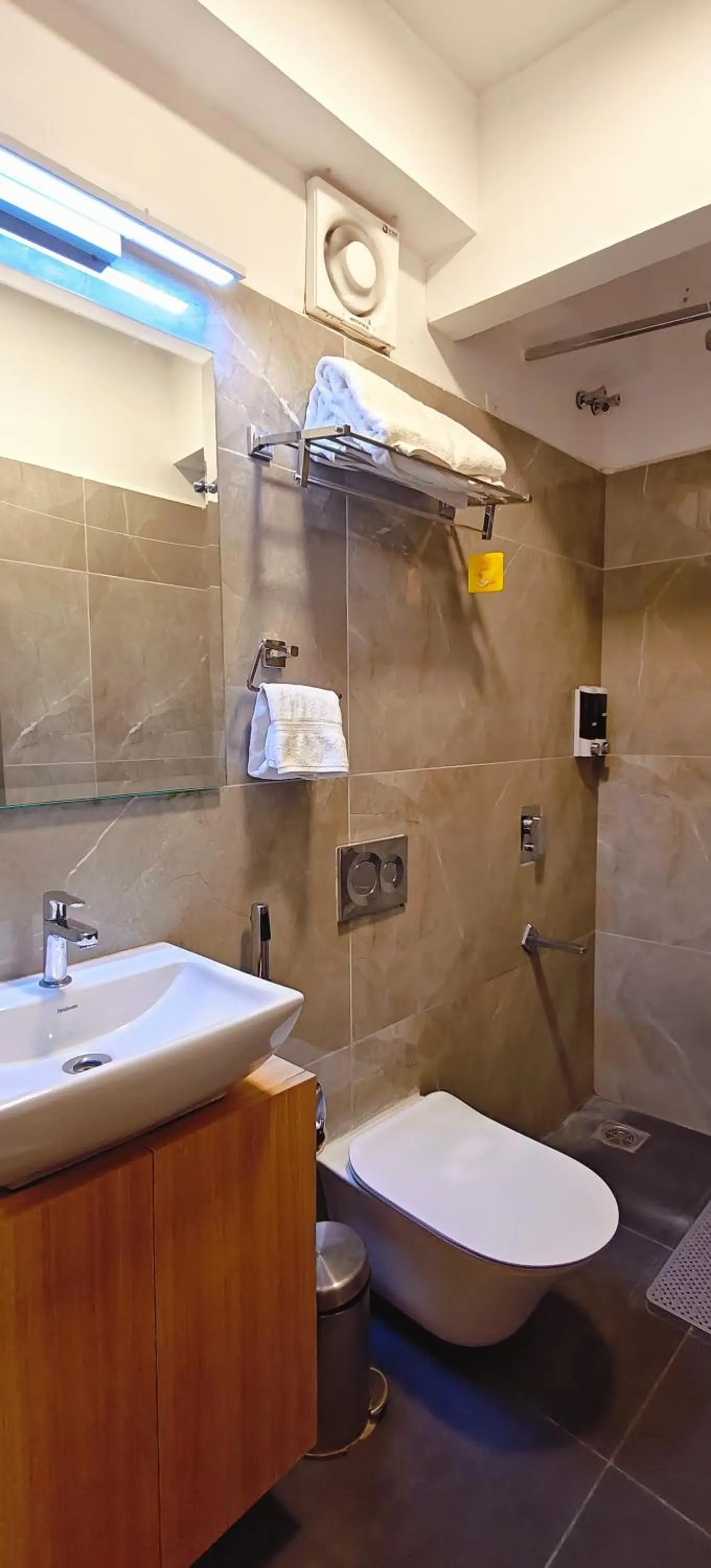 Shower in Arina Island Resort - A Bergamont Hotel, Havelock