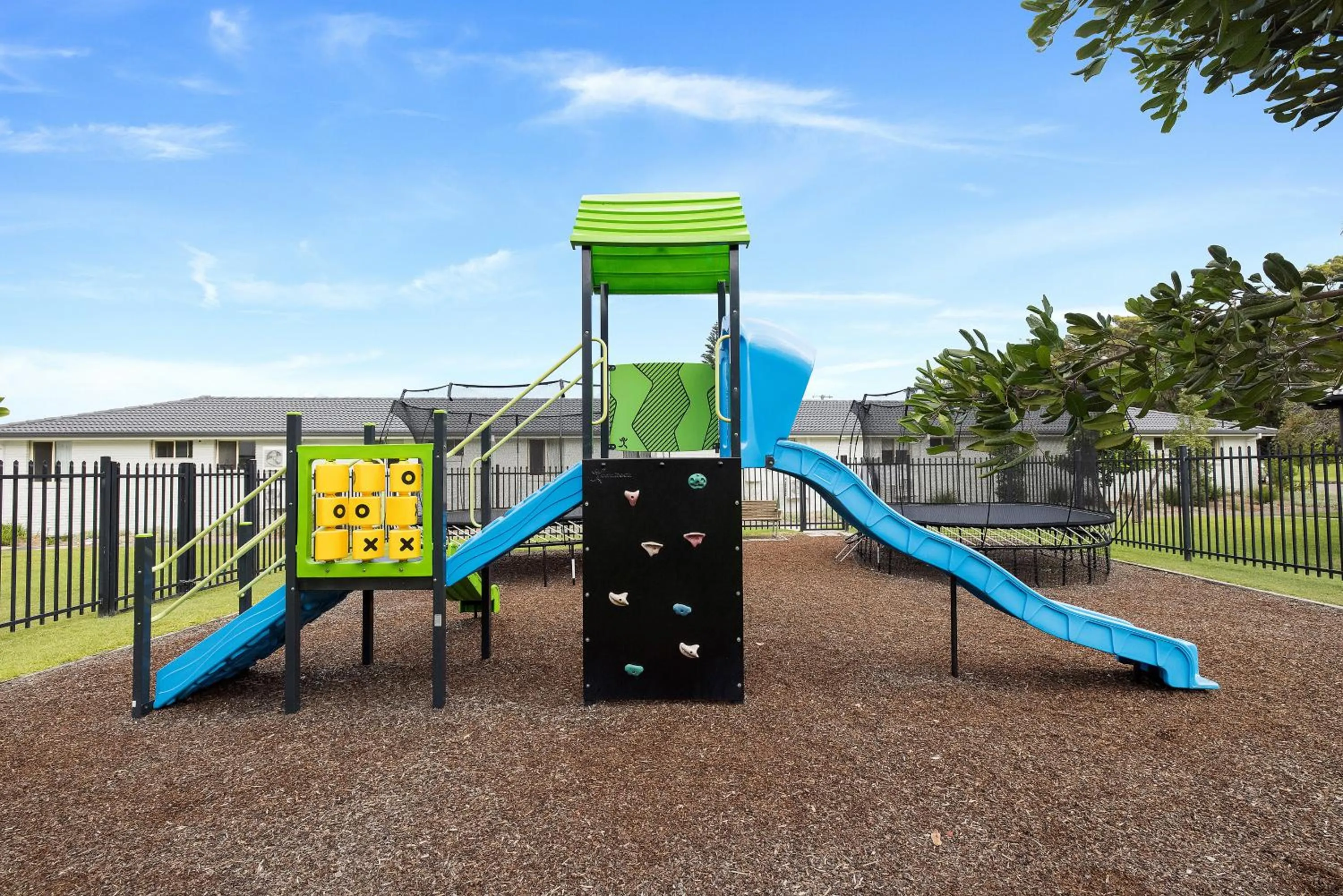 Children play ground in Seaside Holiday Resort