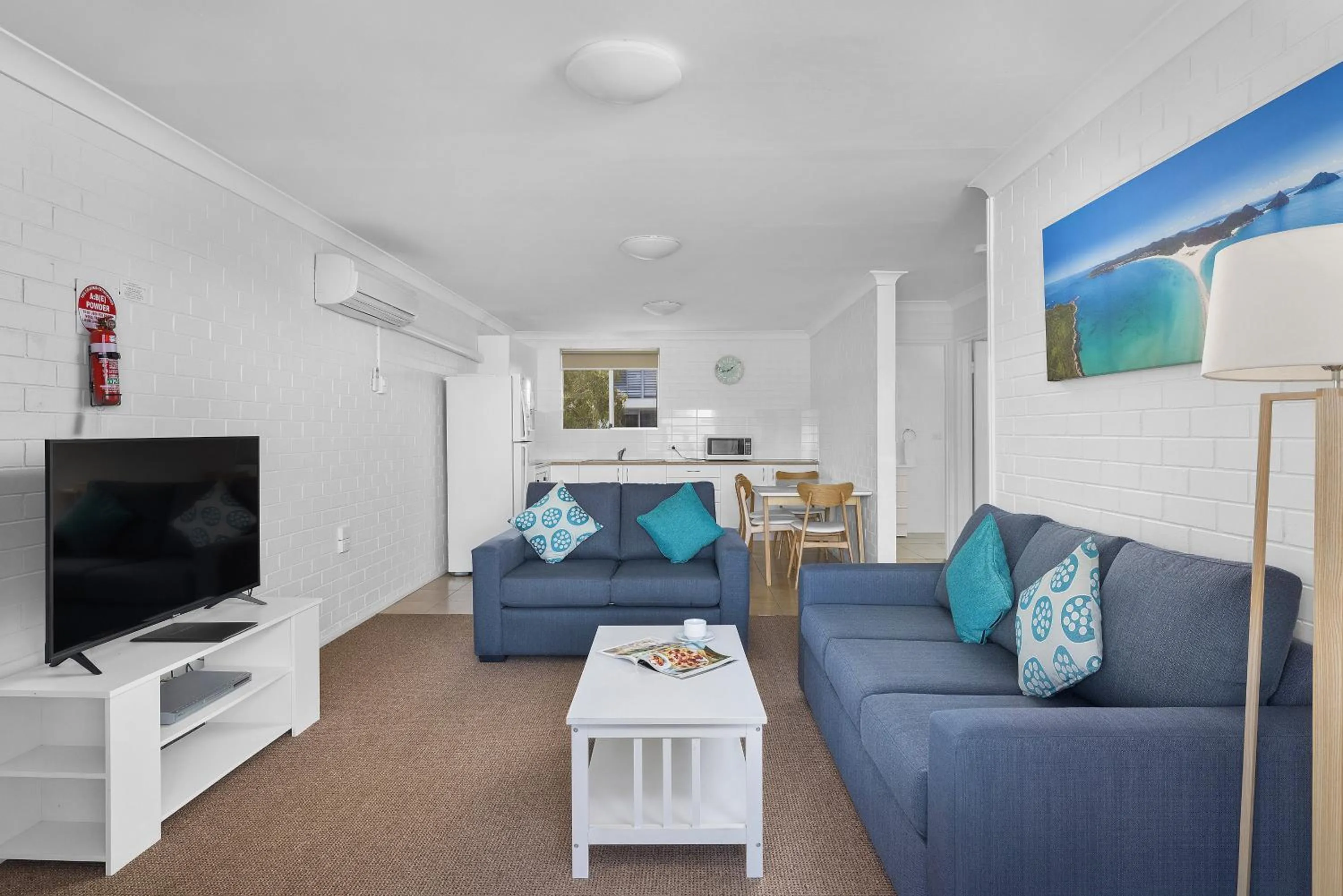 Living room in Seaside Holiday Resort