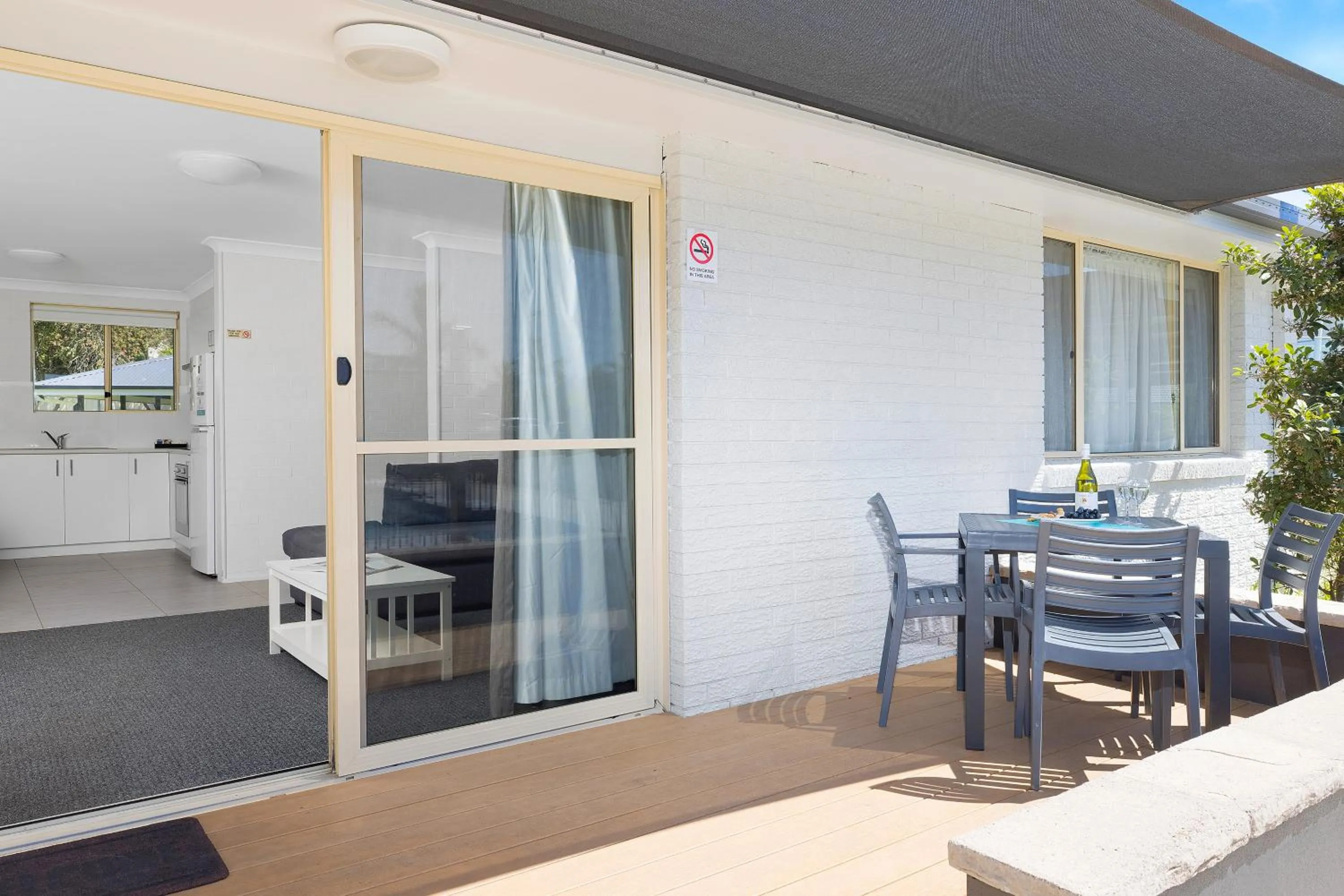 Patio in Seaside Holiday Resort