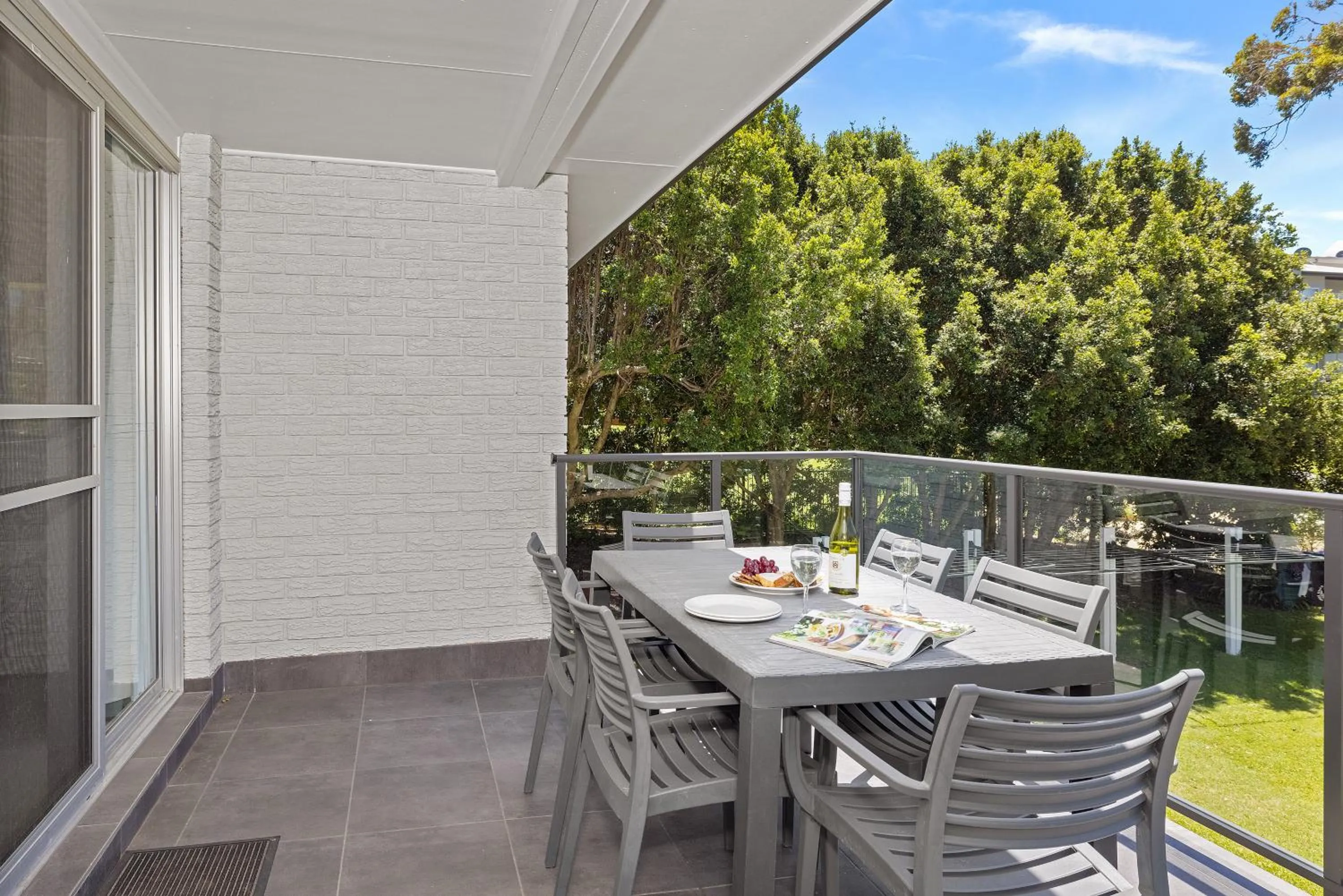 Balcony/Terrace in Seaside Holiday Resort