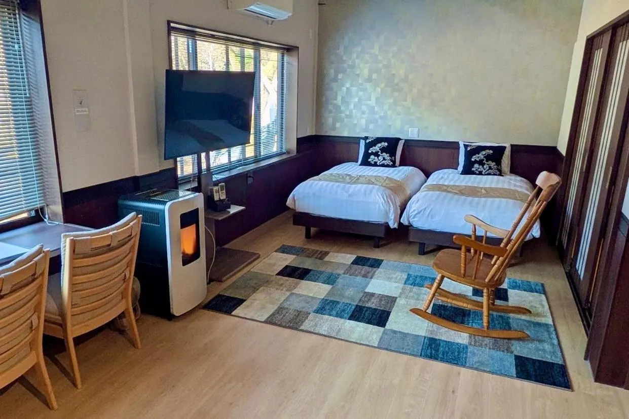 Bed in Akasawa Onsen Ryokan