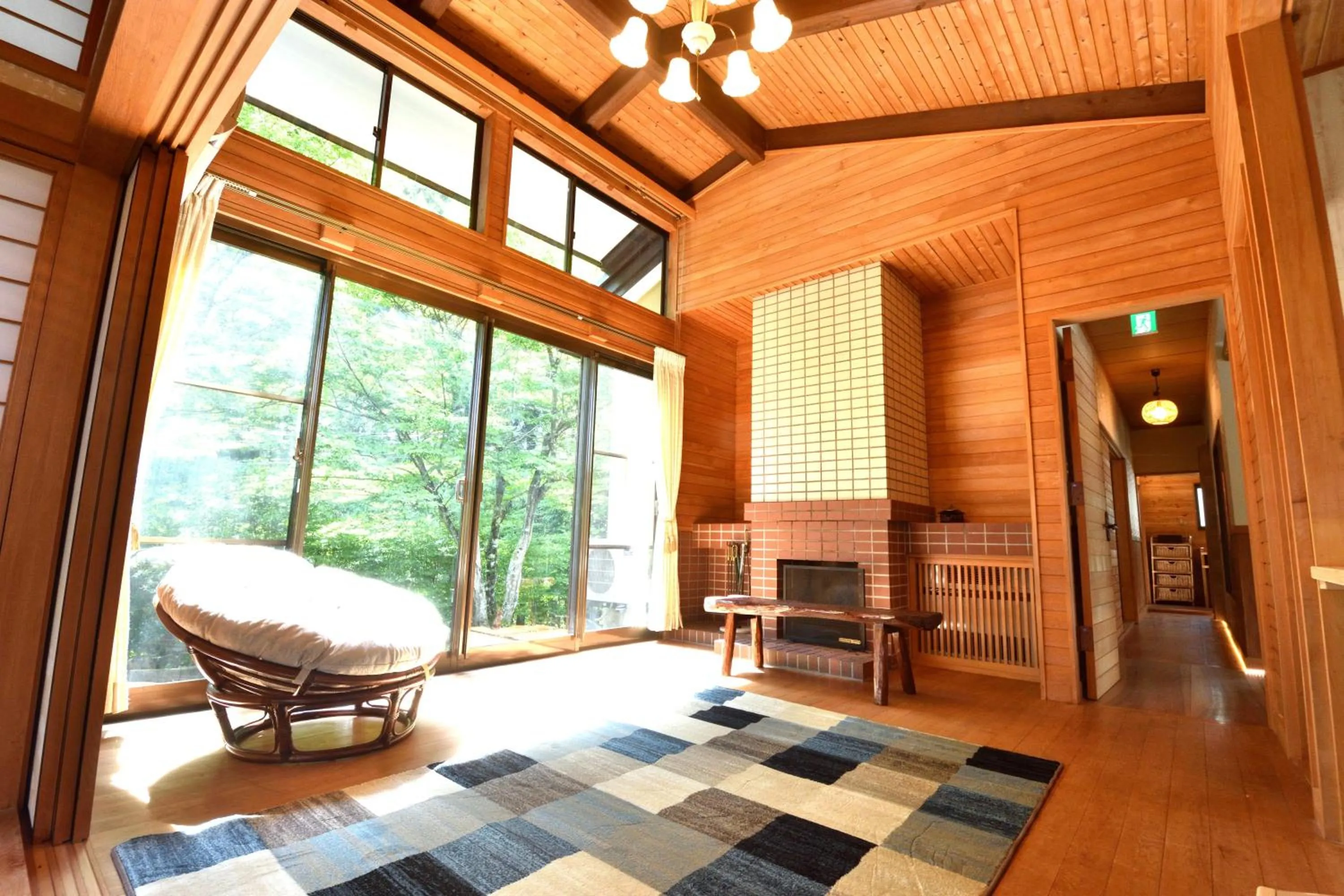 Living room in Akasawa Onsen Ryokan