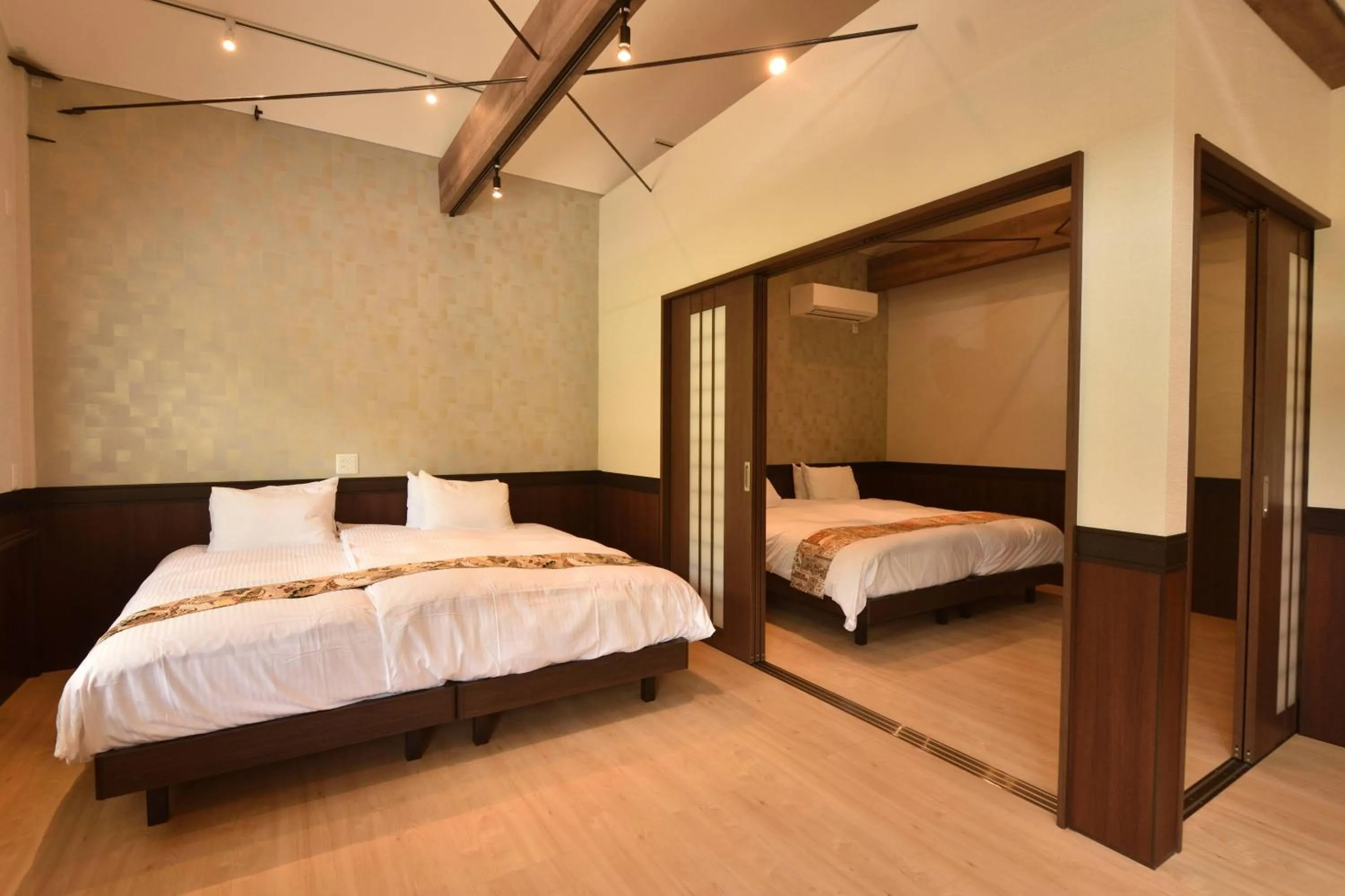 Bed in Akasawa Onsen Ryokan