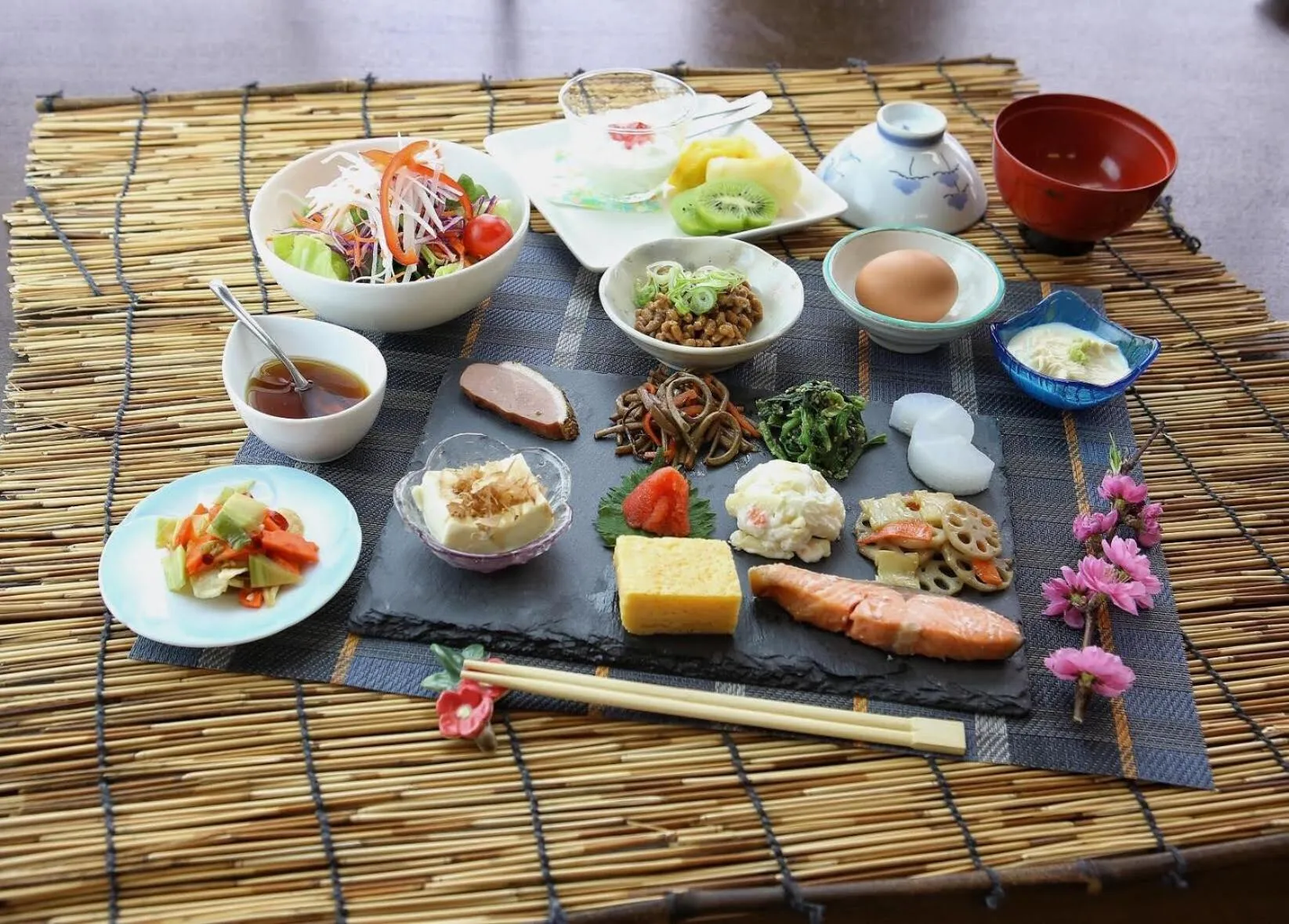 Food and drinks in Akasawa Onsen Ryokan