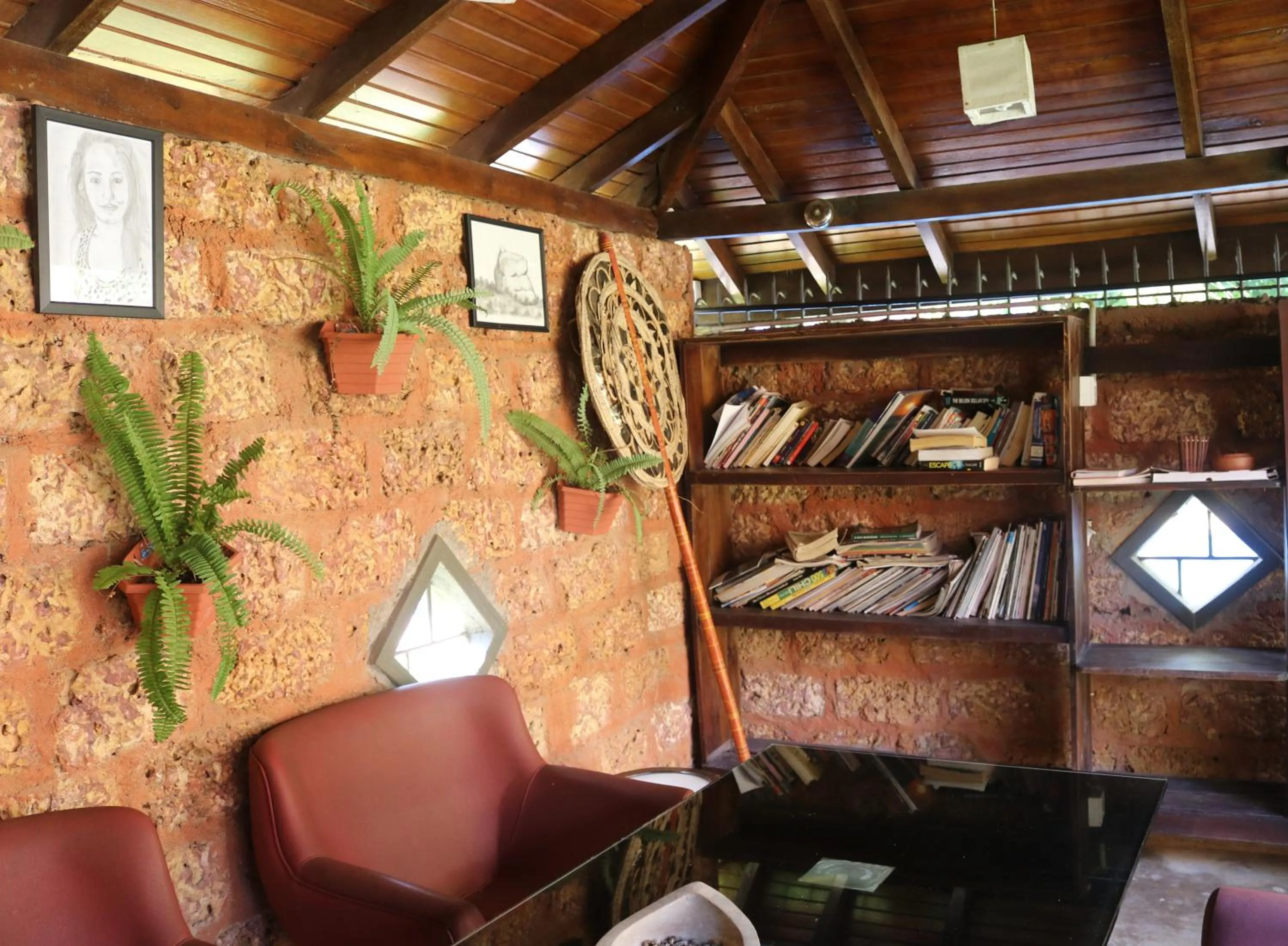 Library in Pavana Hotel