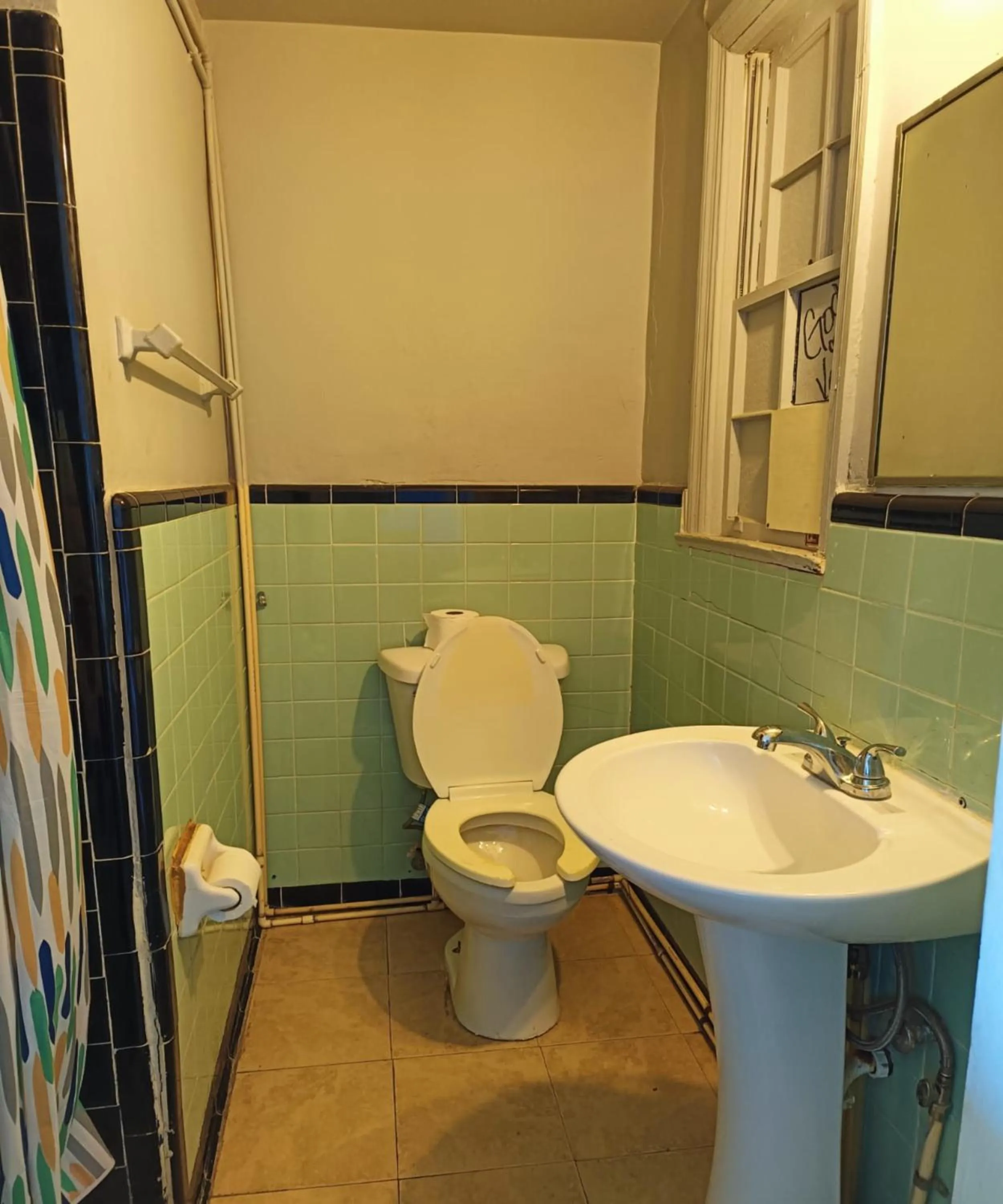 Bathroom in Crown Inn by OYO Orangeburg Hwy 301