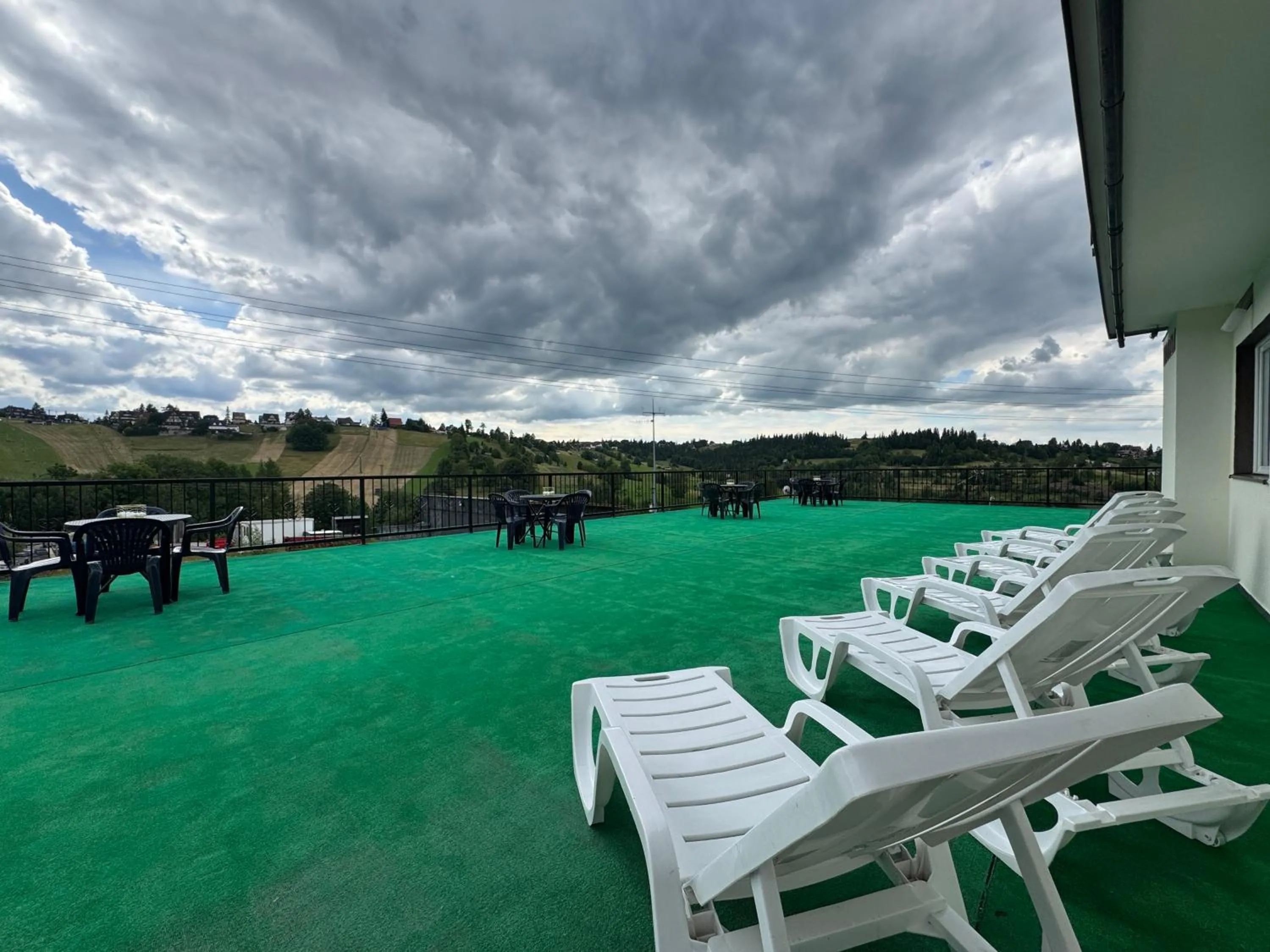 Balcony/Terrace in Willa Góry B&B