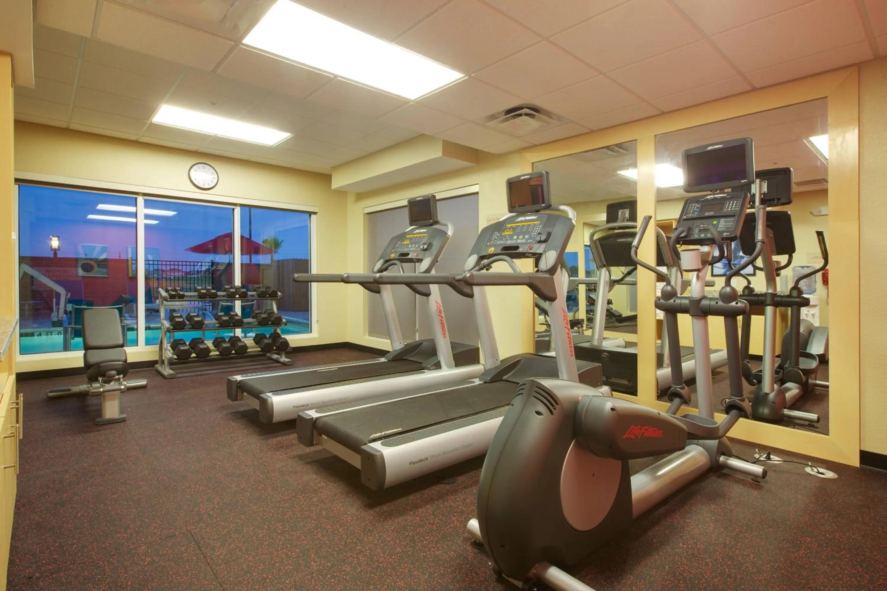Fitness centre/facilities in TownePlace Suites by Marriott Corpus Christi Portland