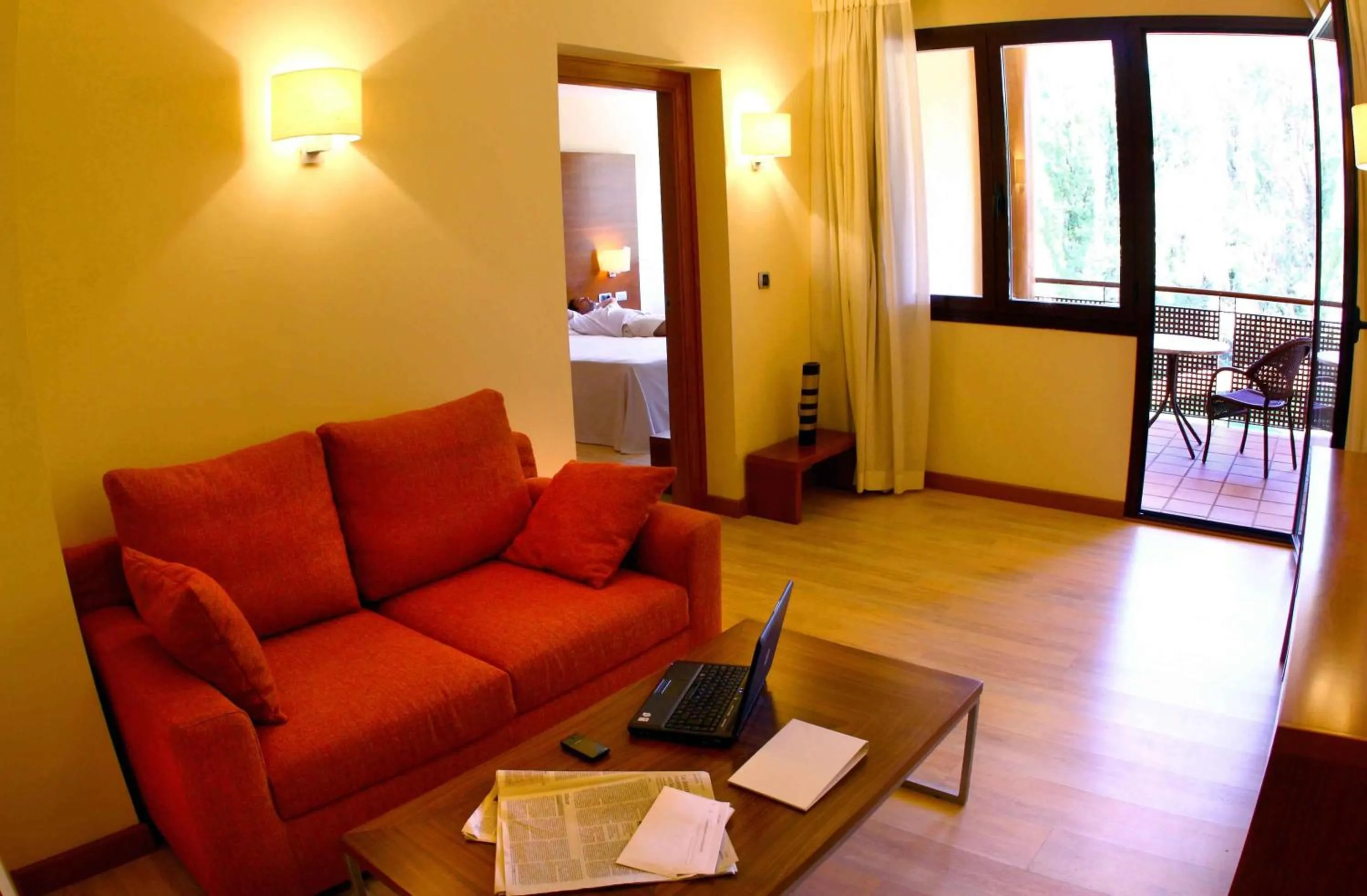 Living room in Hotel Balneario Valle del Jerte