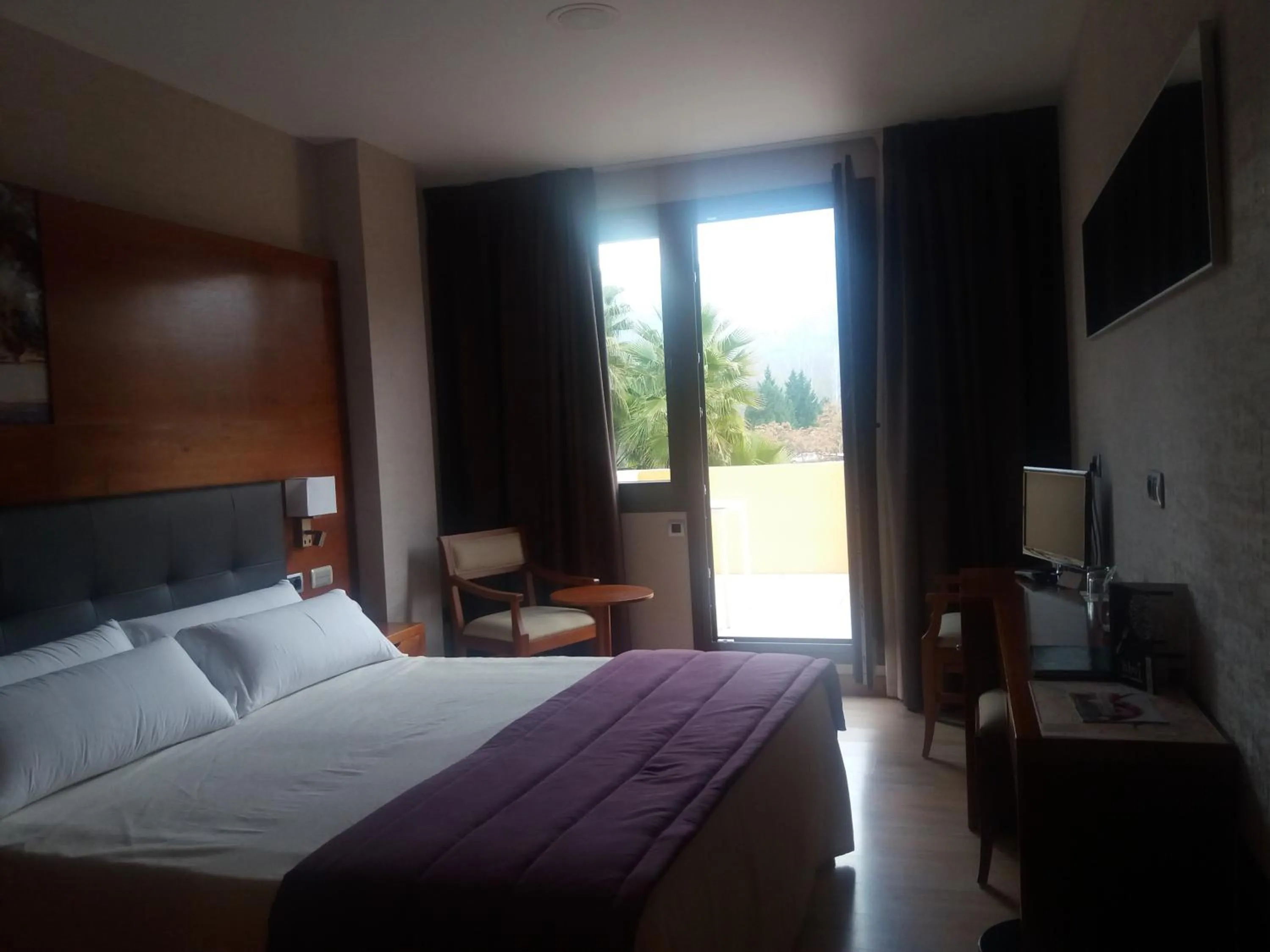 Decorative detail, Bed in Hotel Balneario Valle del Jerte