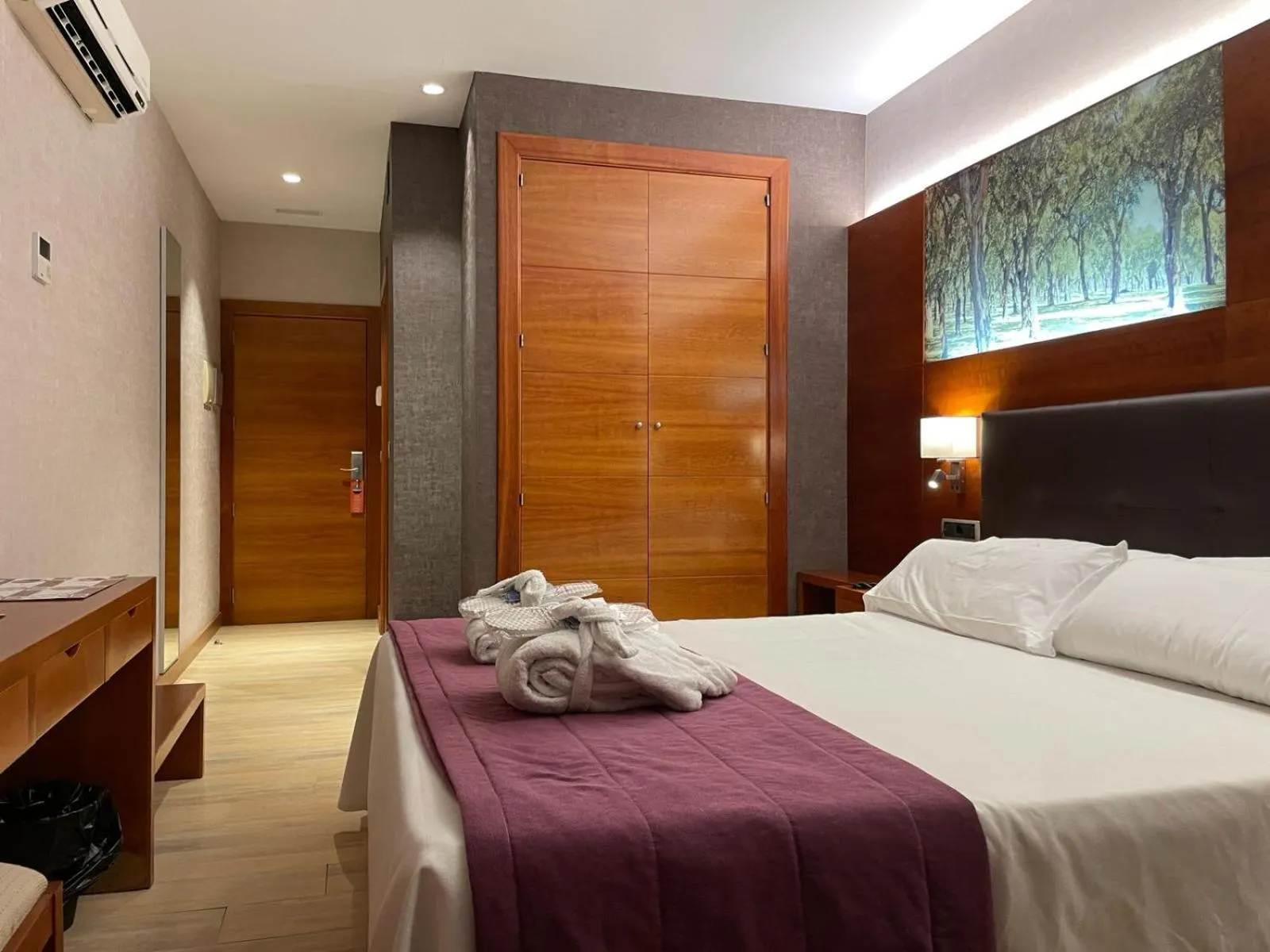 Bed in Hotel Balneario Valle del Jerte