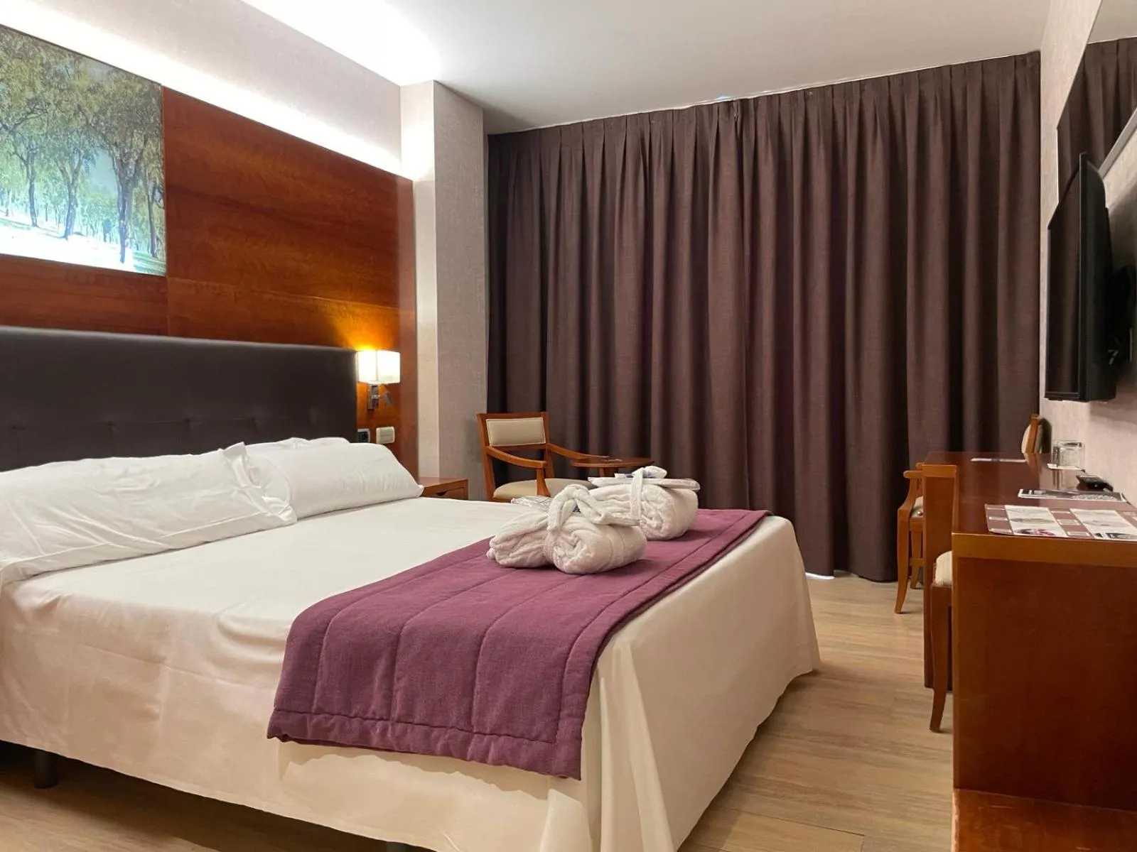 Bed in Hotel Balneario Valle del Jerte