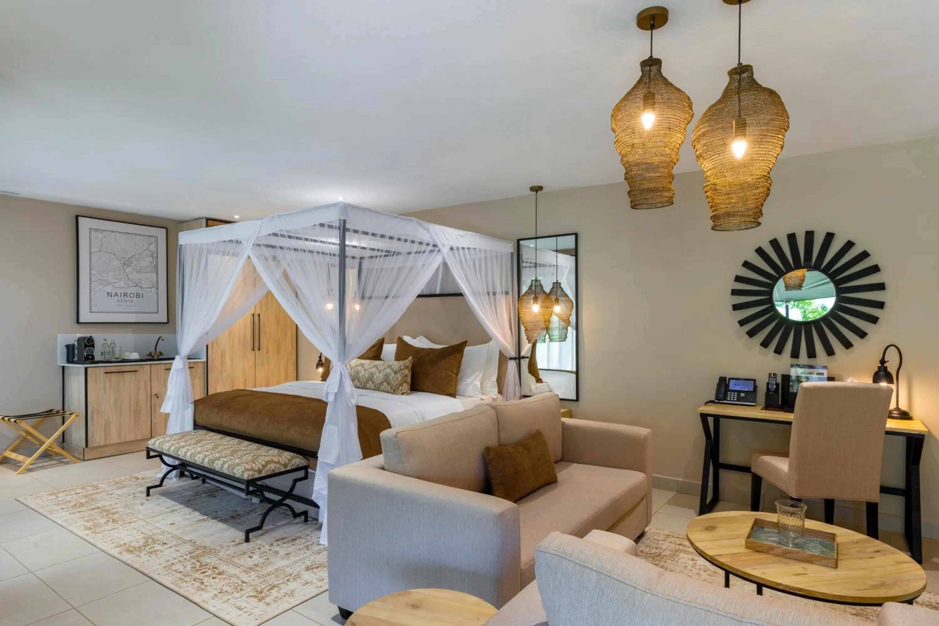 Bed in Pax Manor Muthaiga