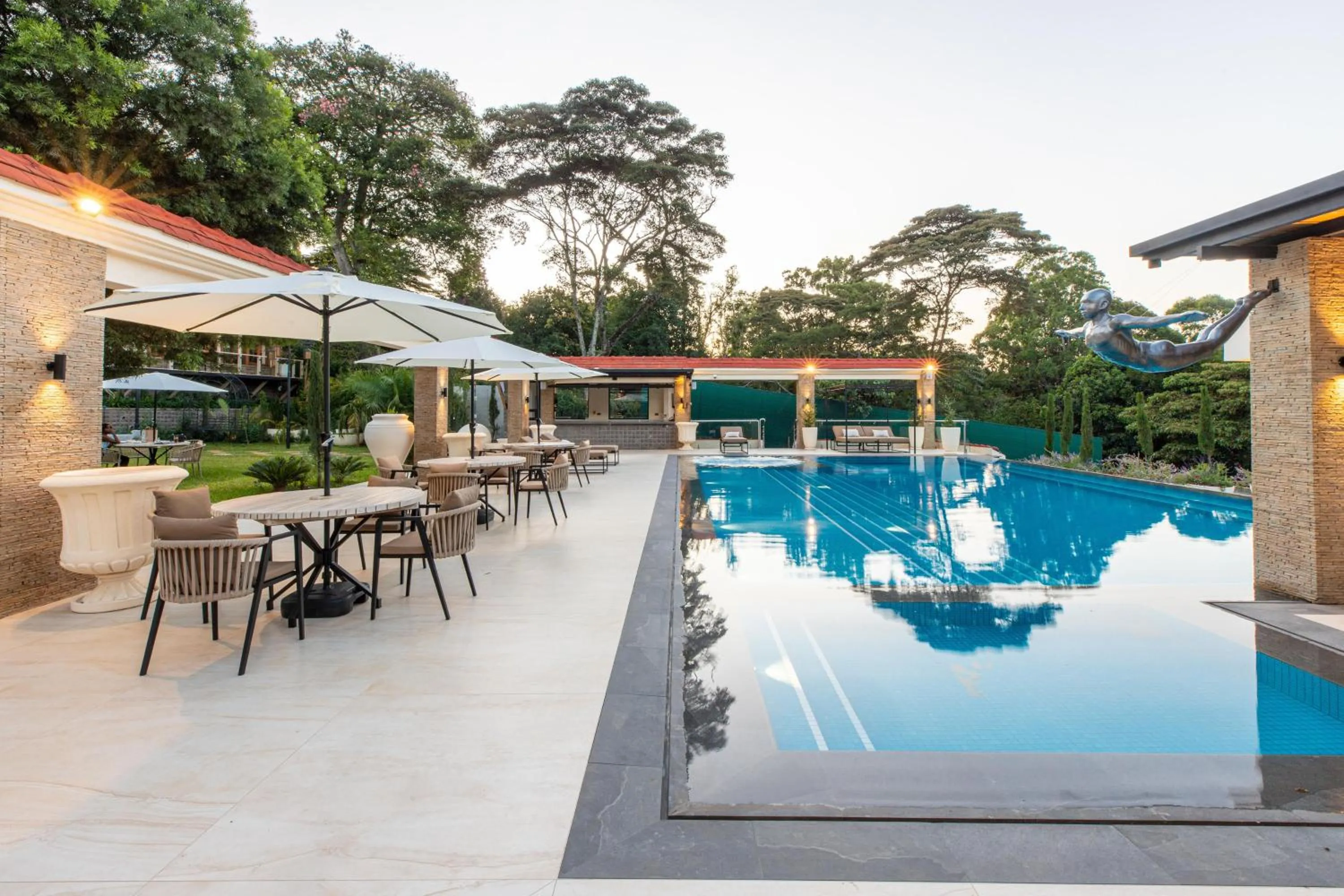 Swimming pool in Pax Manor Muthaiga