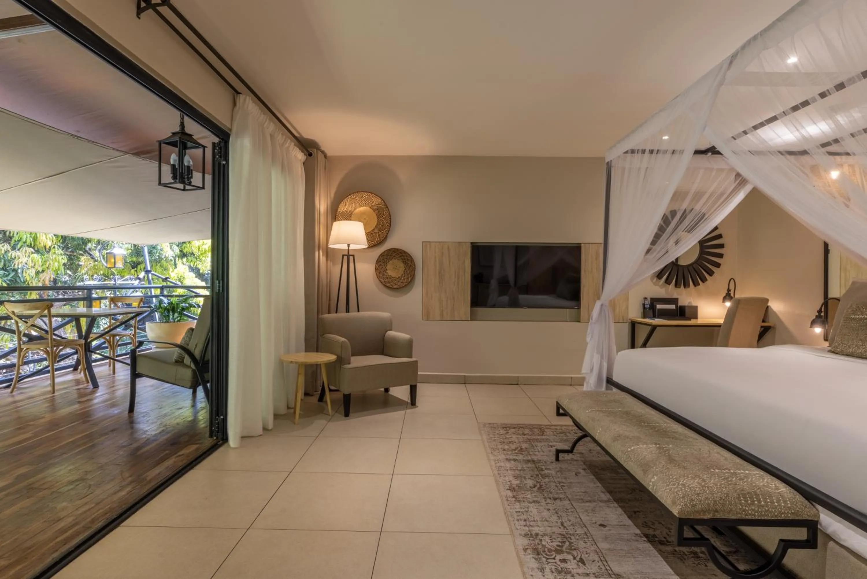 View (from property/room), Bed in Pax Manor Muthaiga