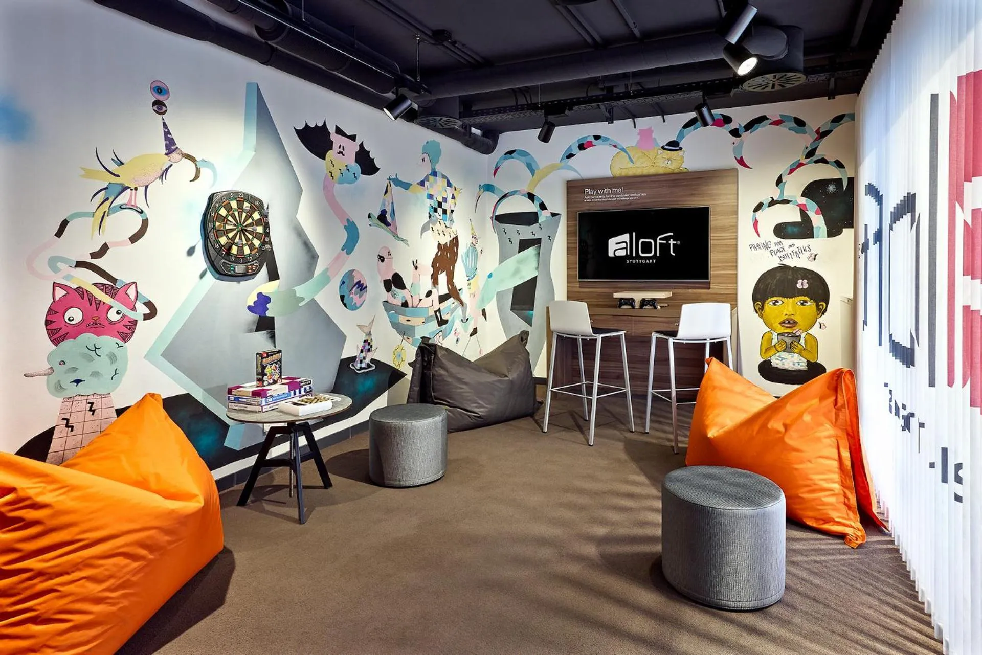 Game Room in Aloft Stuttgart